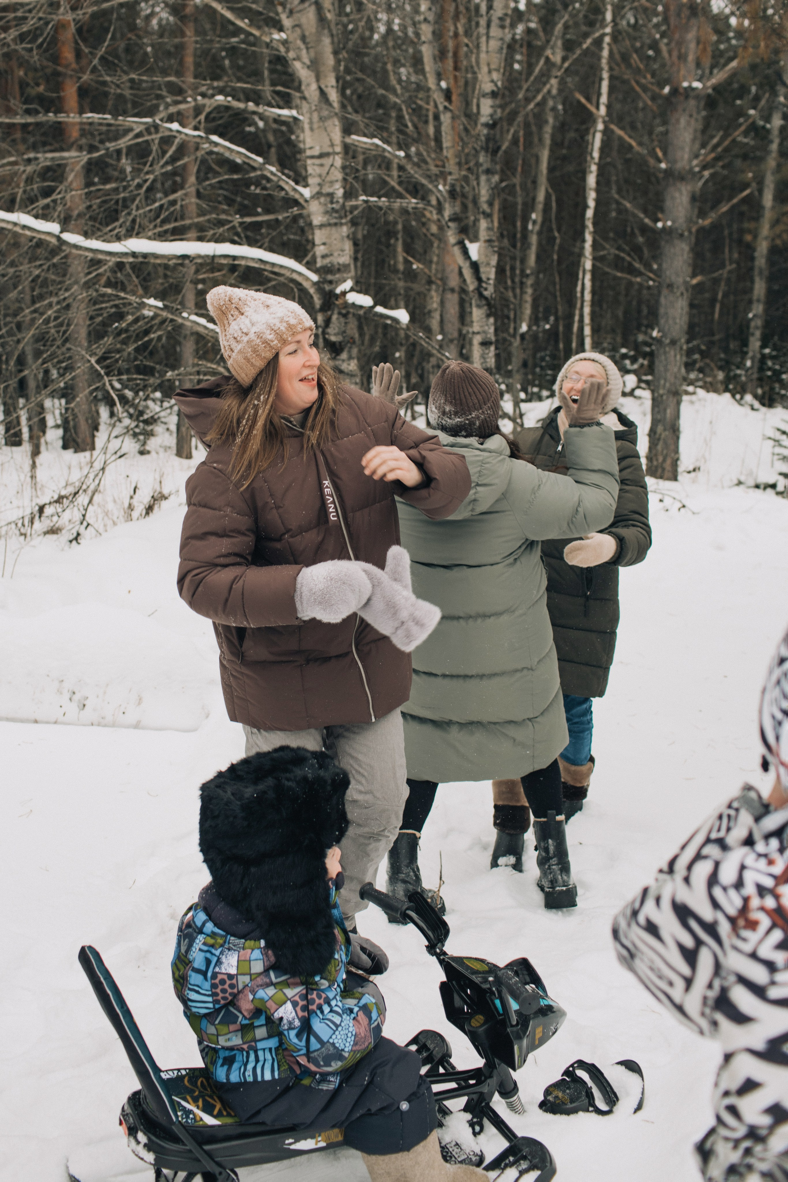 Женечка с семьей. Дачная история. Семейный фотограф Томск