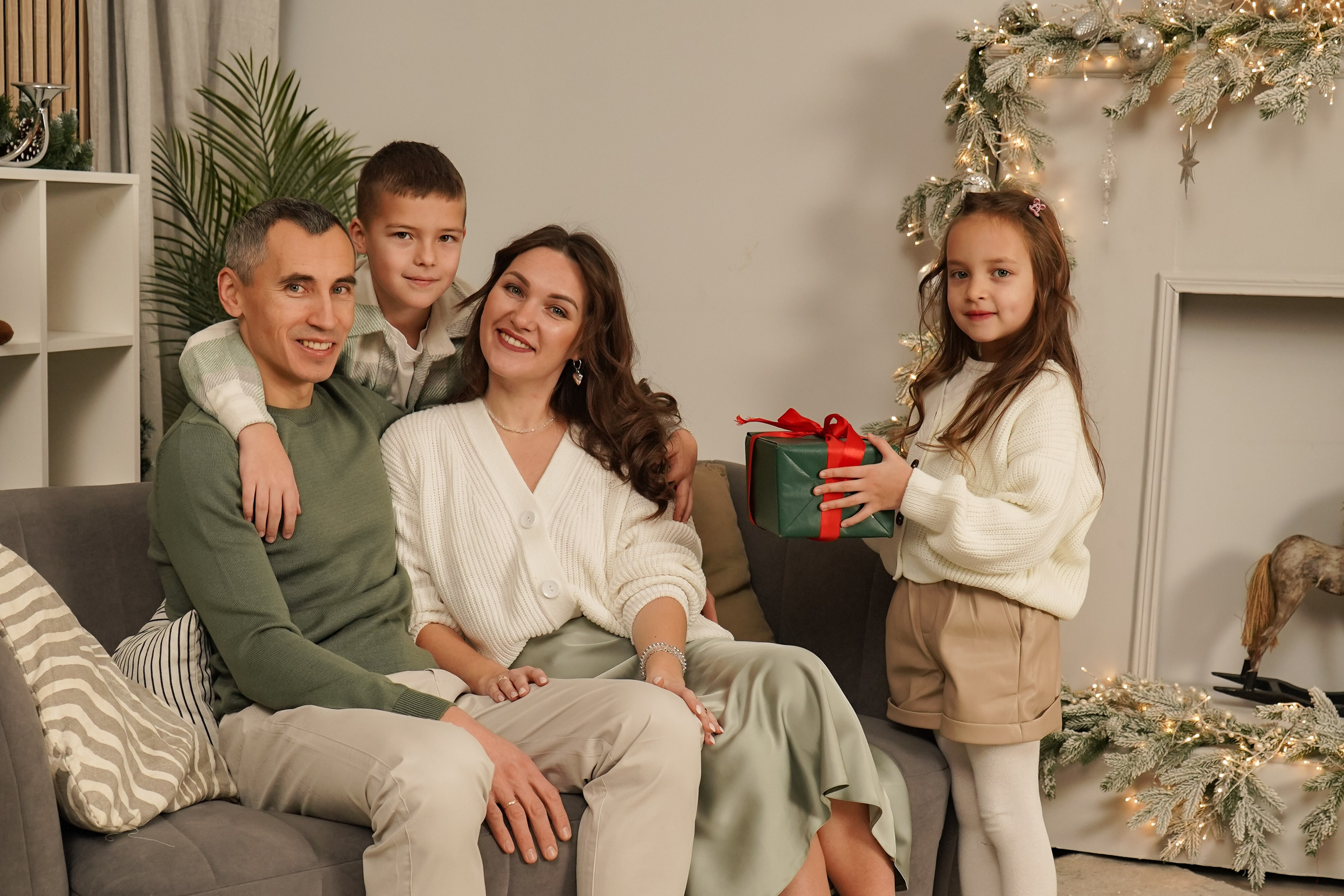 Новогодние истории. Семейный и детский фотограф Зеленоград Кудашова Наиля