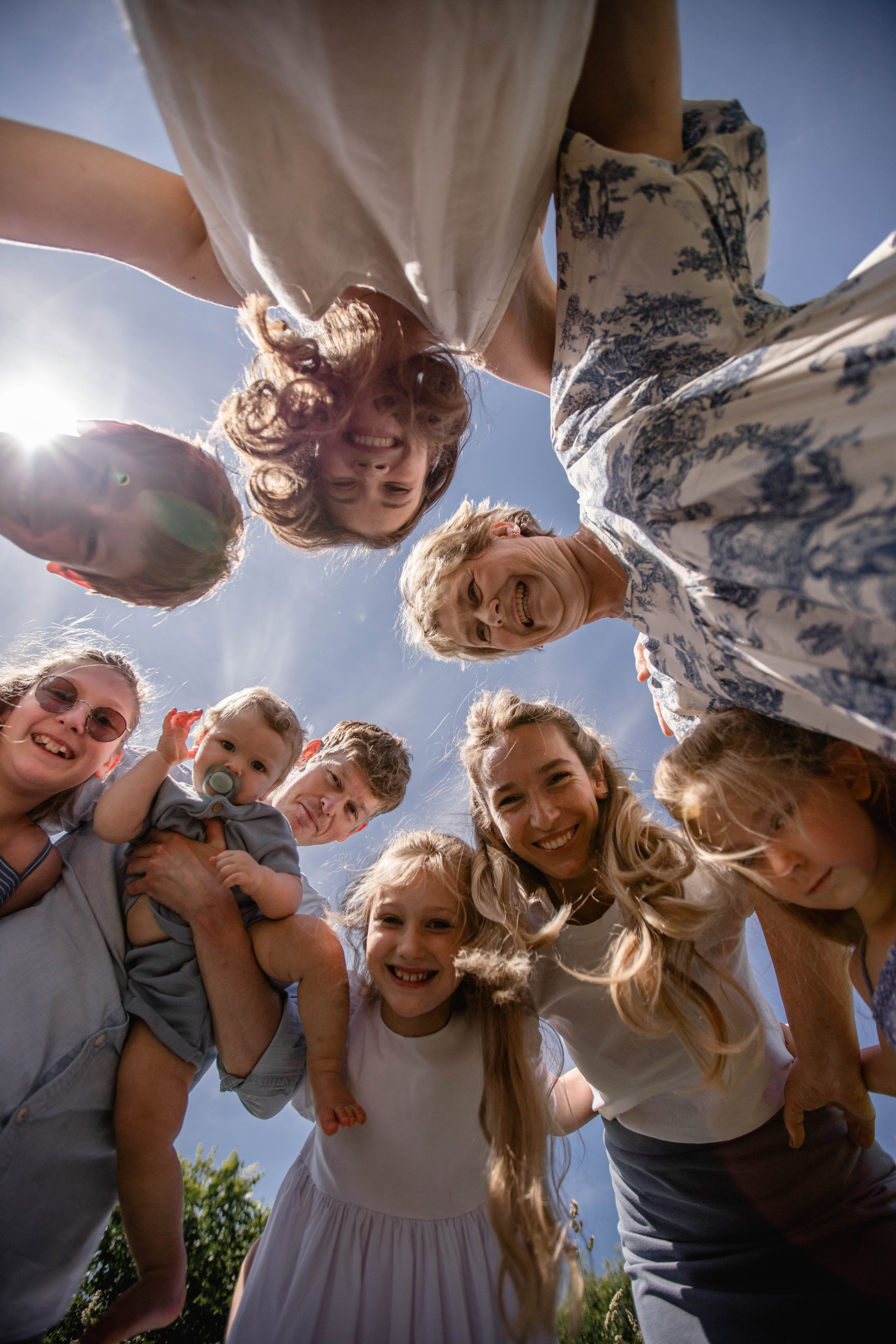 Семейная съёмка у воды