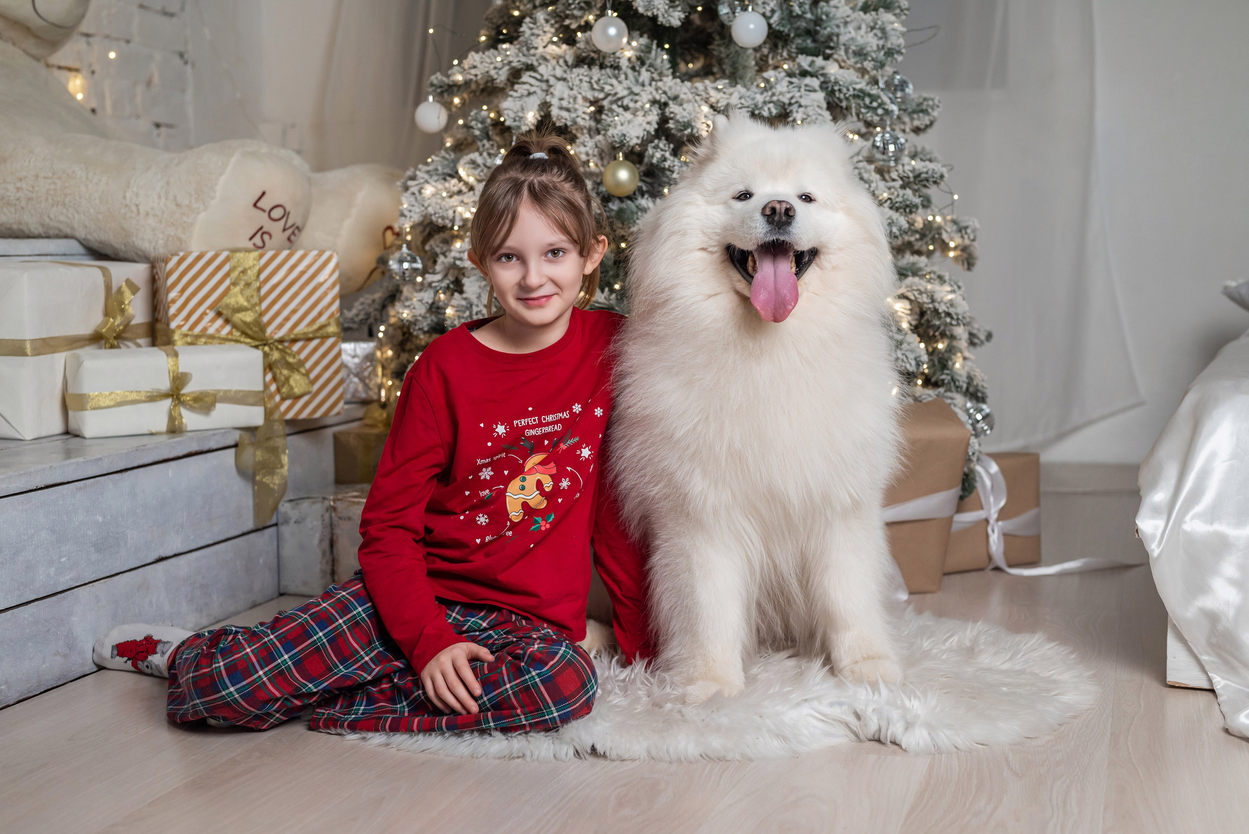 Фотопроект с самоедом 2023 г. Фотограф в городе Салават