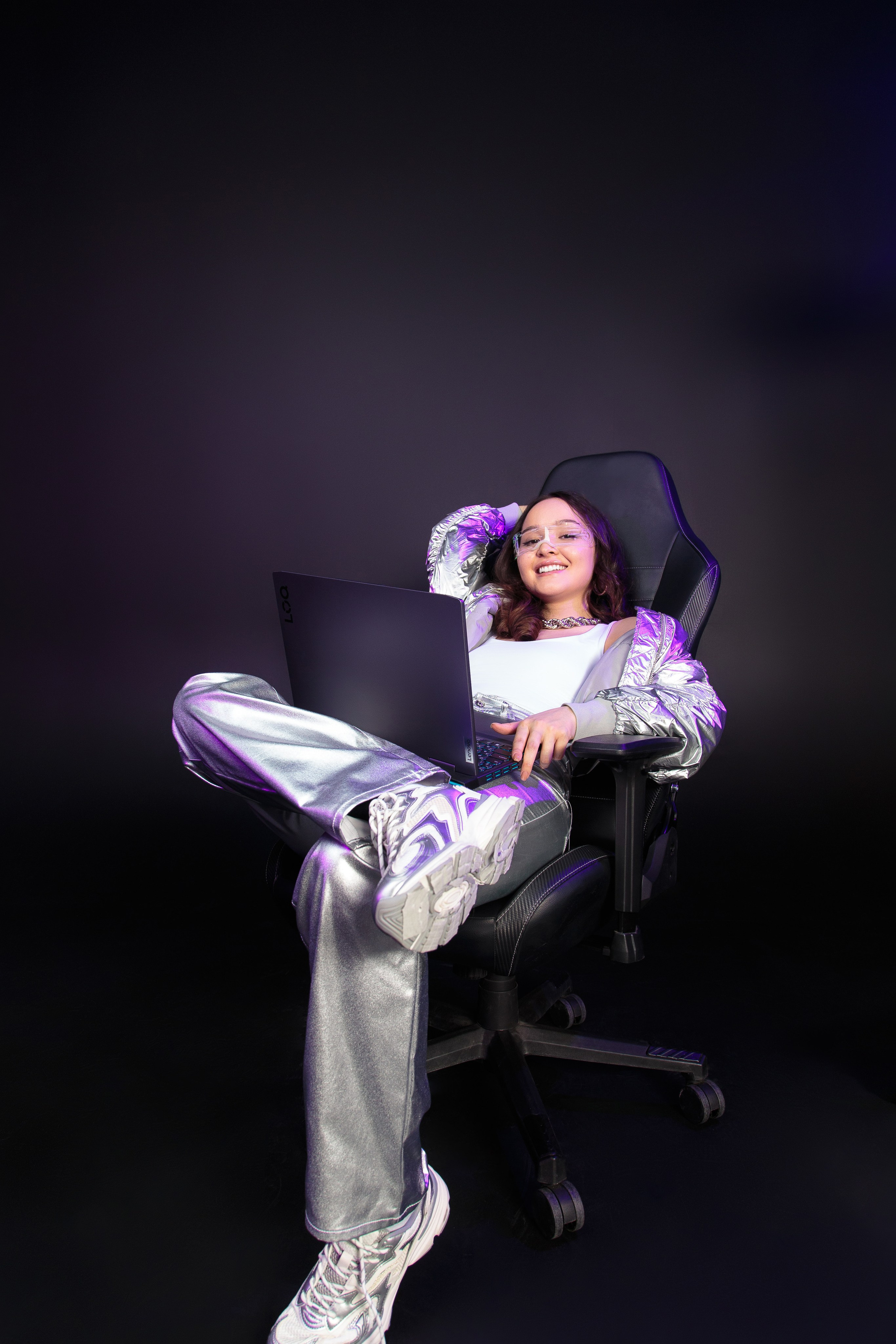 Level Up — Lenovo LOQ x Yanazeka. Рекламный и портретный фотограф в Алматы — Серекпаев Танирхан