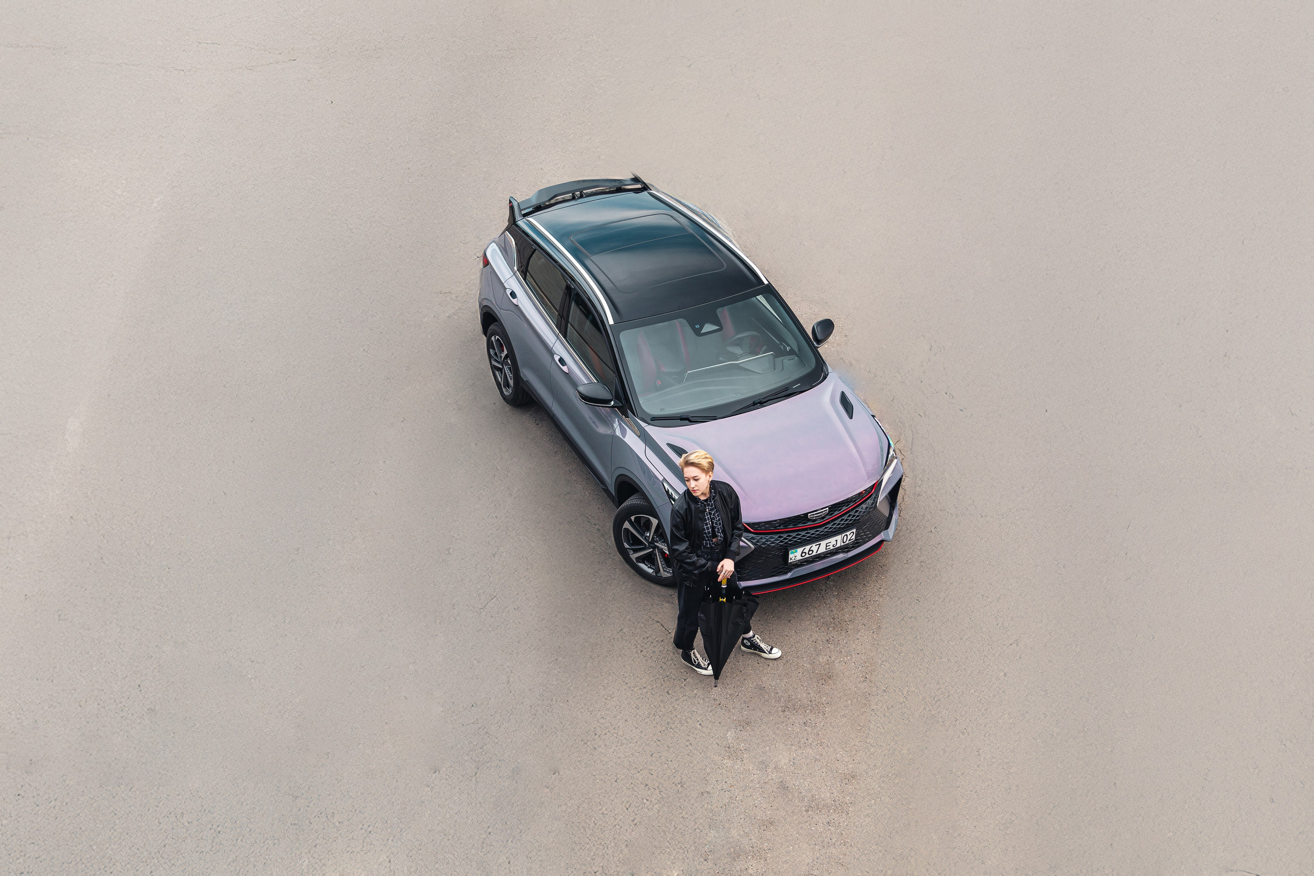 GEELY COOLRAY. Рекламный и портретный фотограф в Алматы — Серекпаев Танирхан