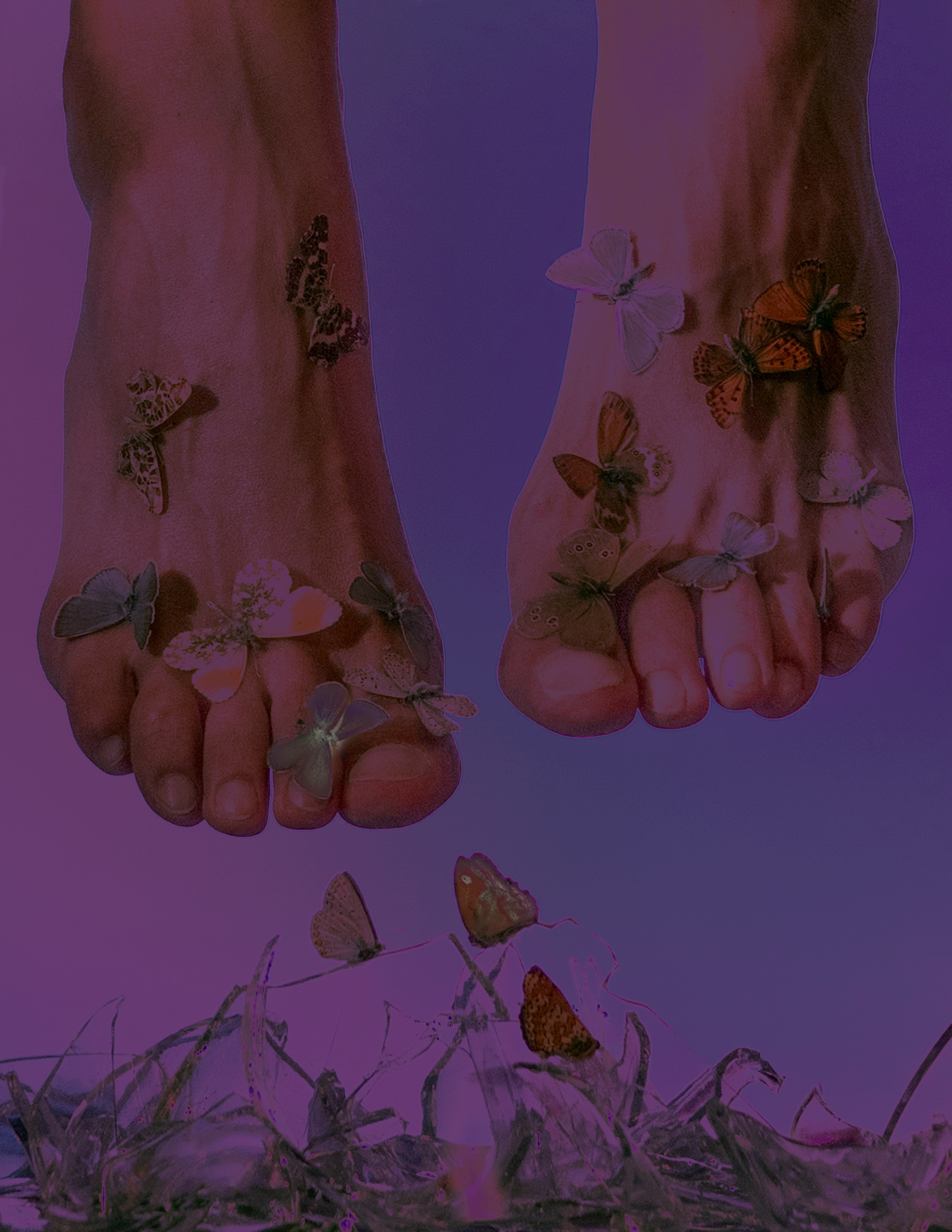 Тонкая белая полоска на воде. Художественная фотография в Санкт-Петербурге Алина Берёзкина