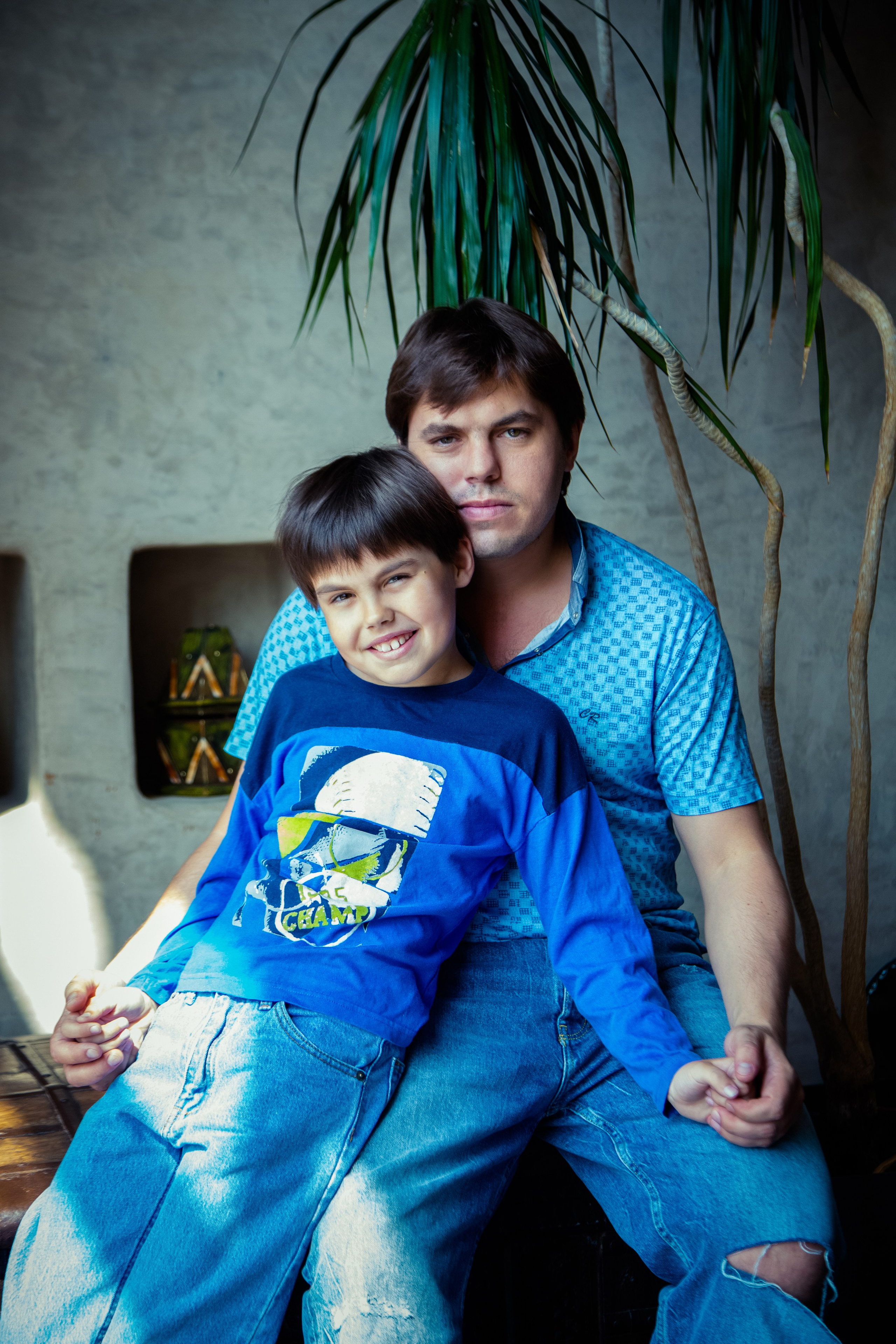 Семейная студийная фотосессия. Свадебный и семейный фотограф в Москве и Подмосковье Лариса Козлова