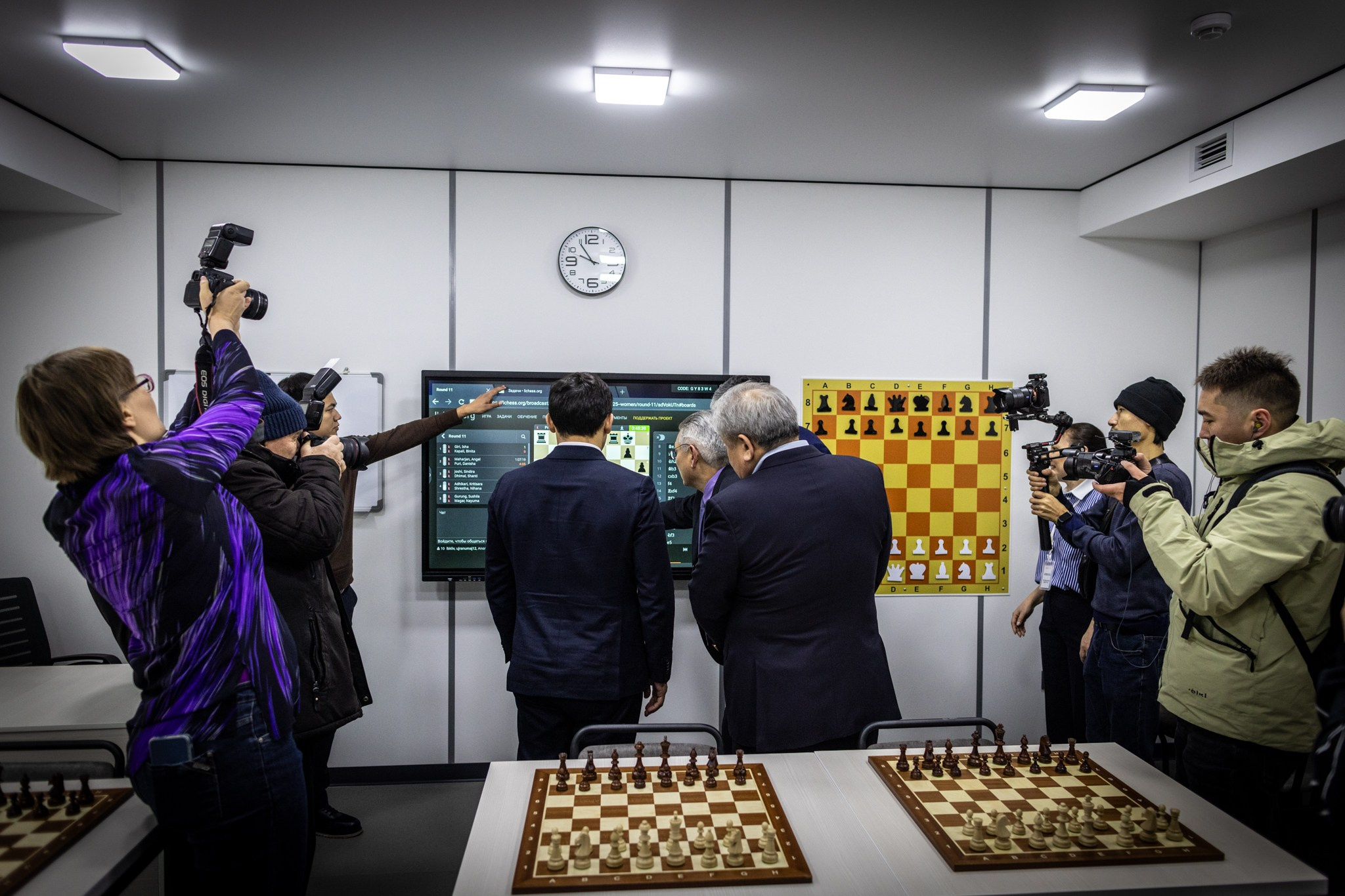 2025.02.01 KAZAKHMYS Youth Team Chess CUP 2025 — Opening Ceremony. Фотограф Анна Штурман (репортажная съёмка любых событий и мероприятий) Anna Shtourman photographer