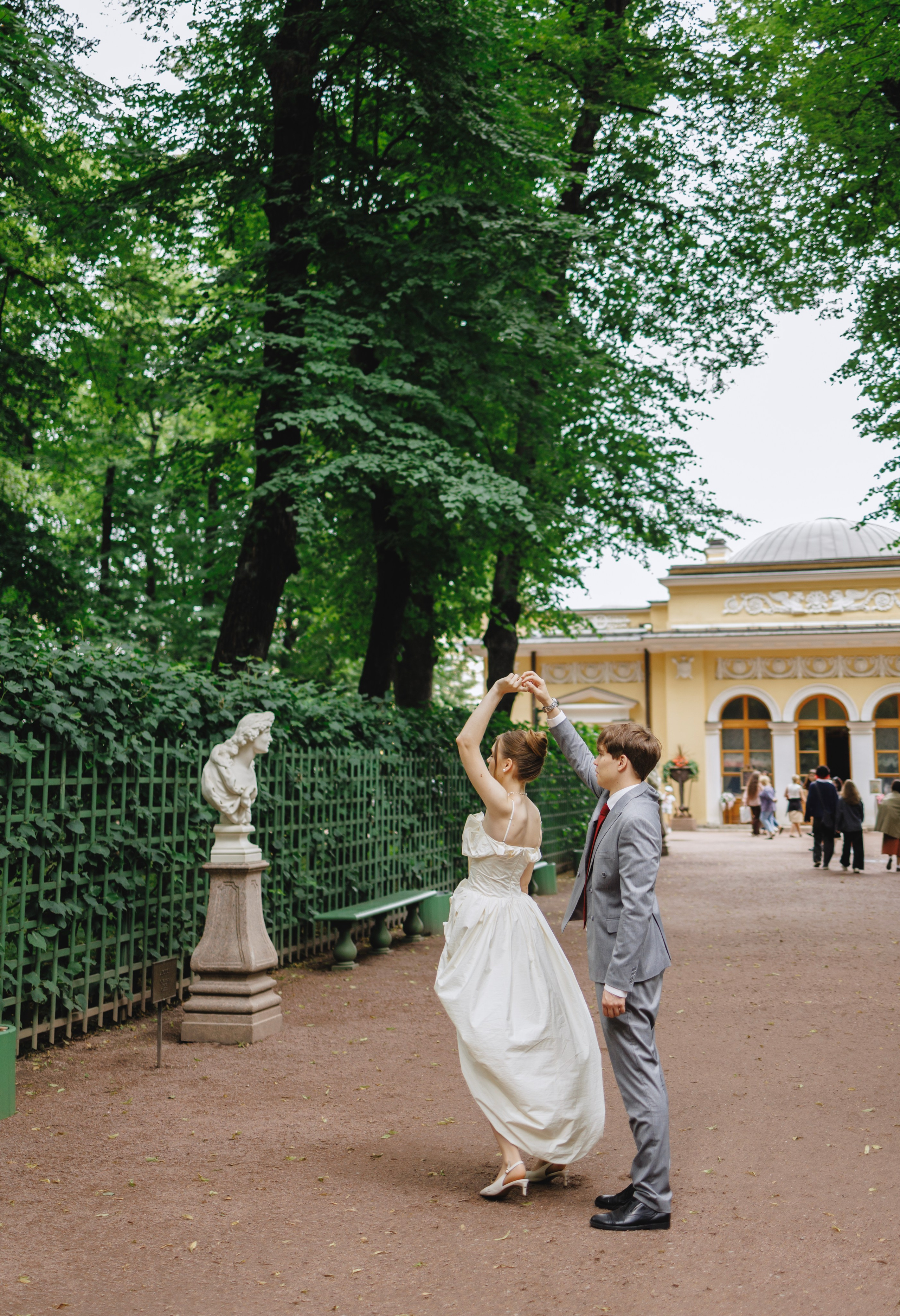 Артем Варвара, Летний сад. Боженова Елена фотограф Санкт-Петербург