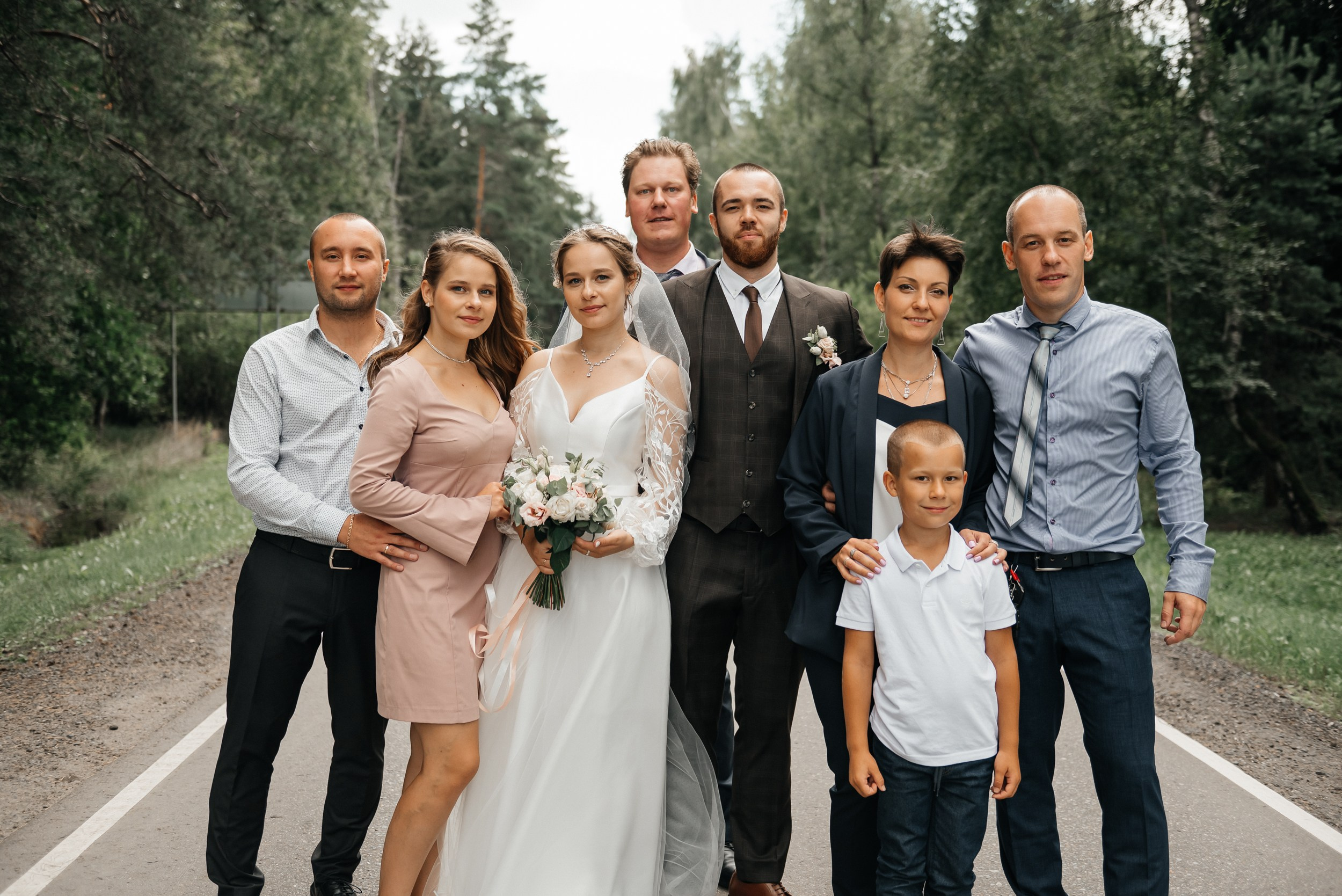 Свадебная фотосессия на природе. Фотограф Москва Настя Профотовна. Репортажные, свадебные и контент фотосессии