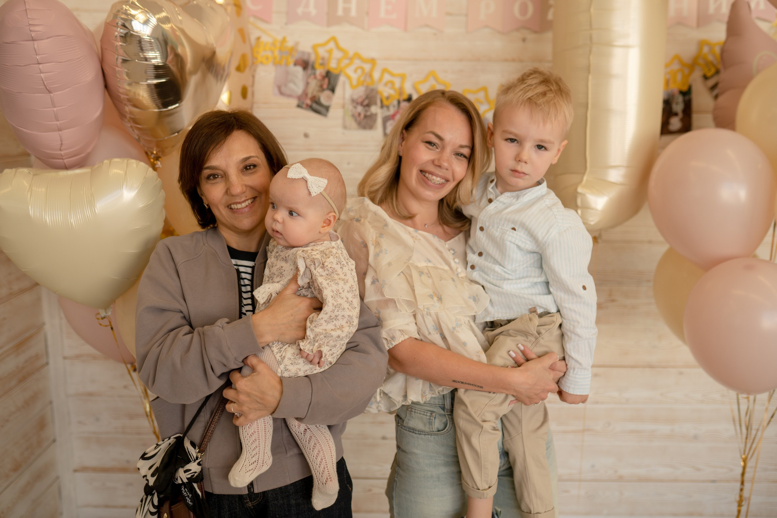 Кире 1 годик. Семейный фотограф в Москве Лилия Лебедева