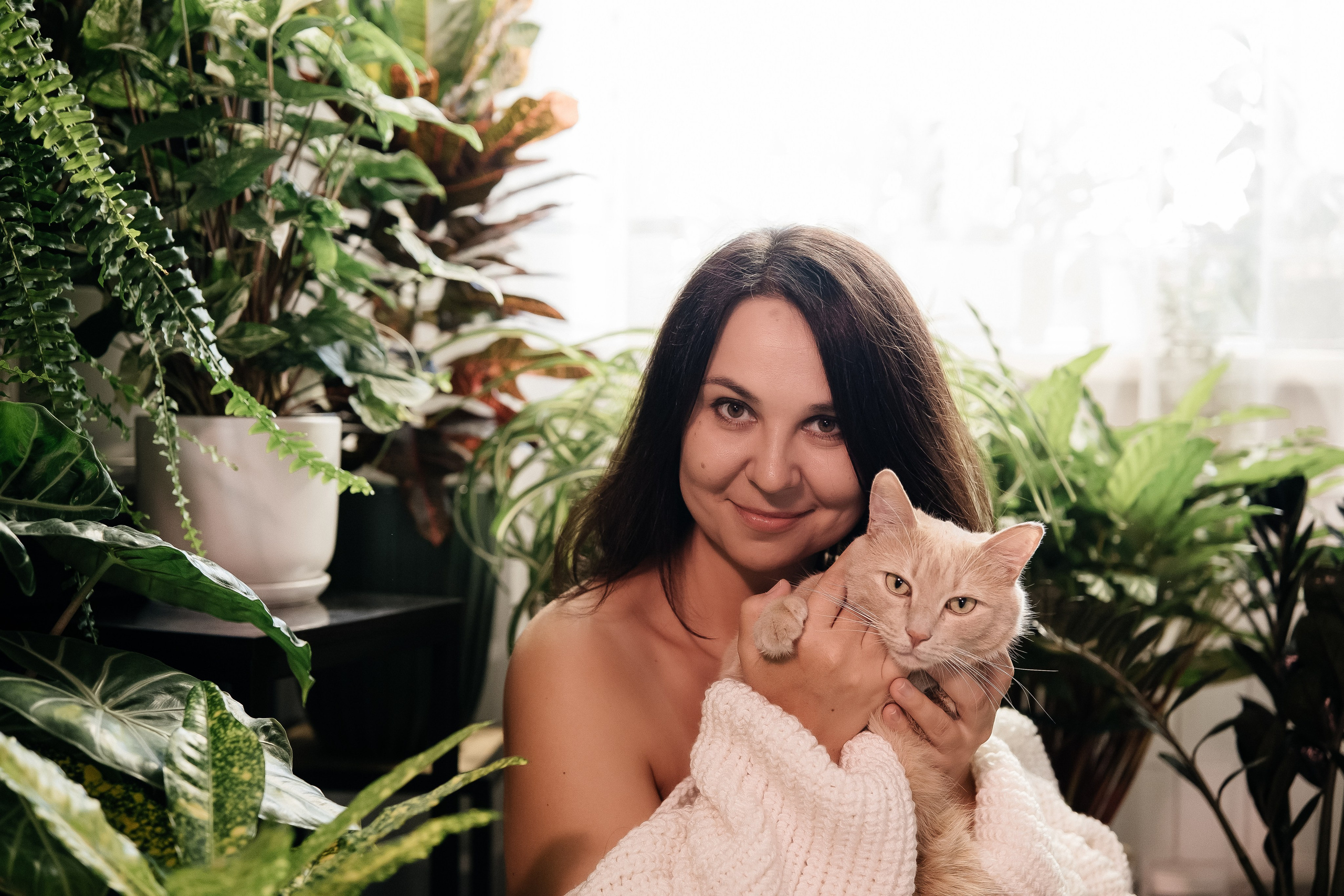 Домашняя женская фотосессия. Портретный фотограф в Чите Анна Камратова. Помогу Вам создать историю, в которой Вы — главный герой!