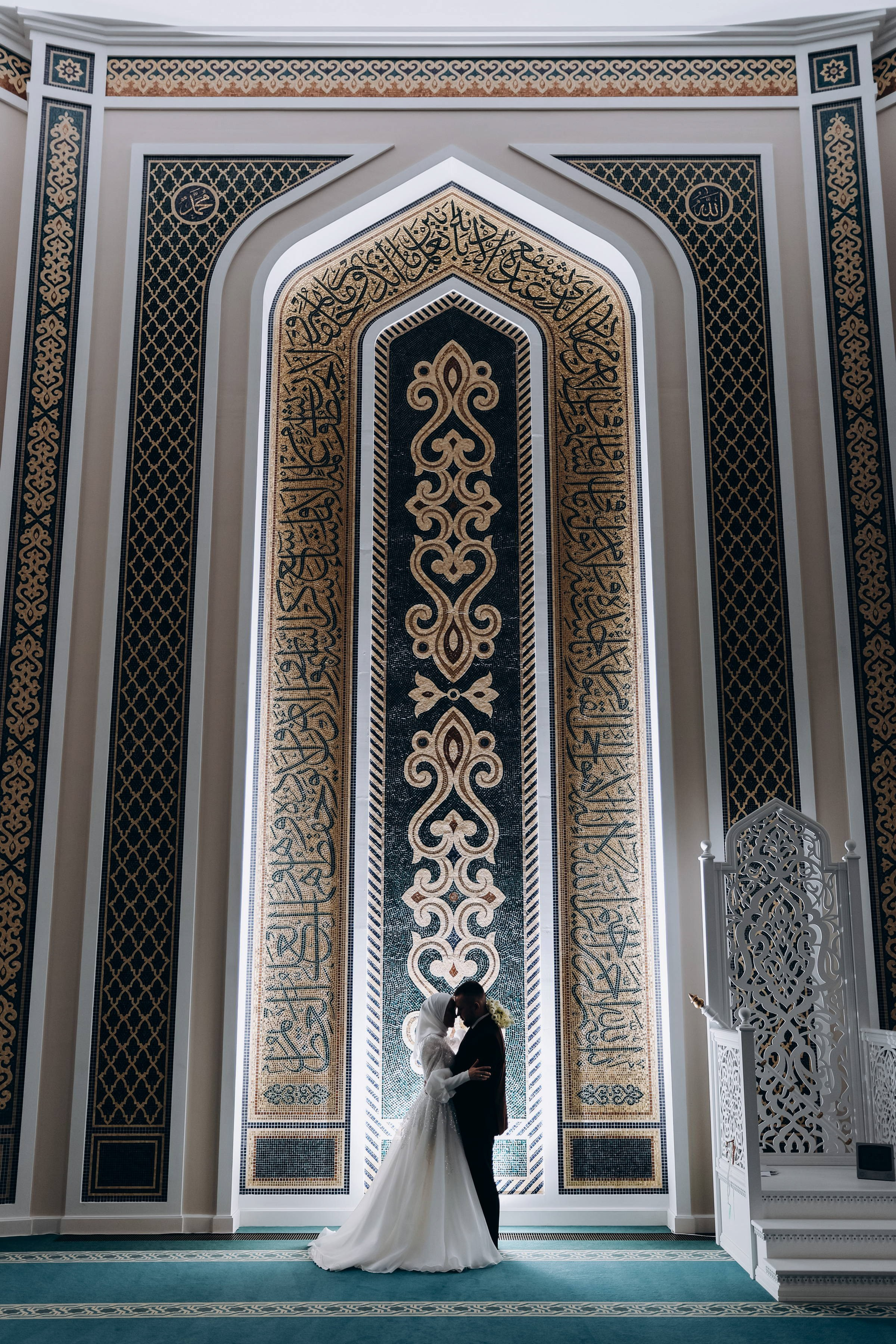 Инсаф и Айгуль. Мечеть Рауза. Свадебный фотограф Казань|Москва Ranas4you