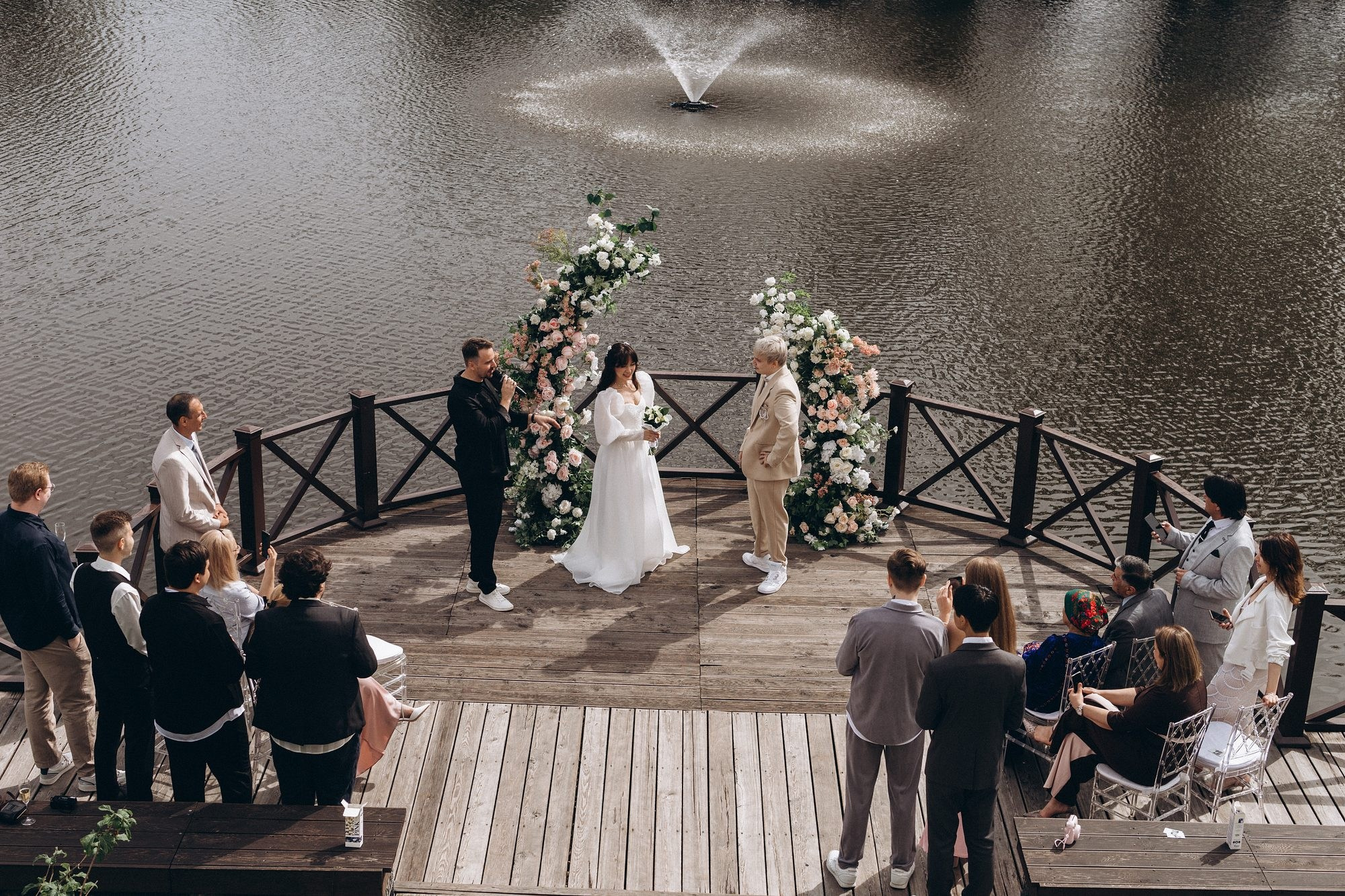 Свадебная фотосъёмка в Теплица парк. Сергей Гладков свадебный фотограф в Москве