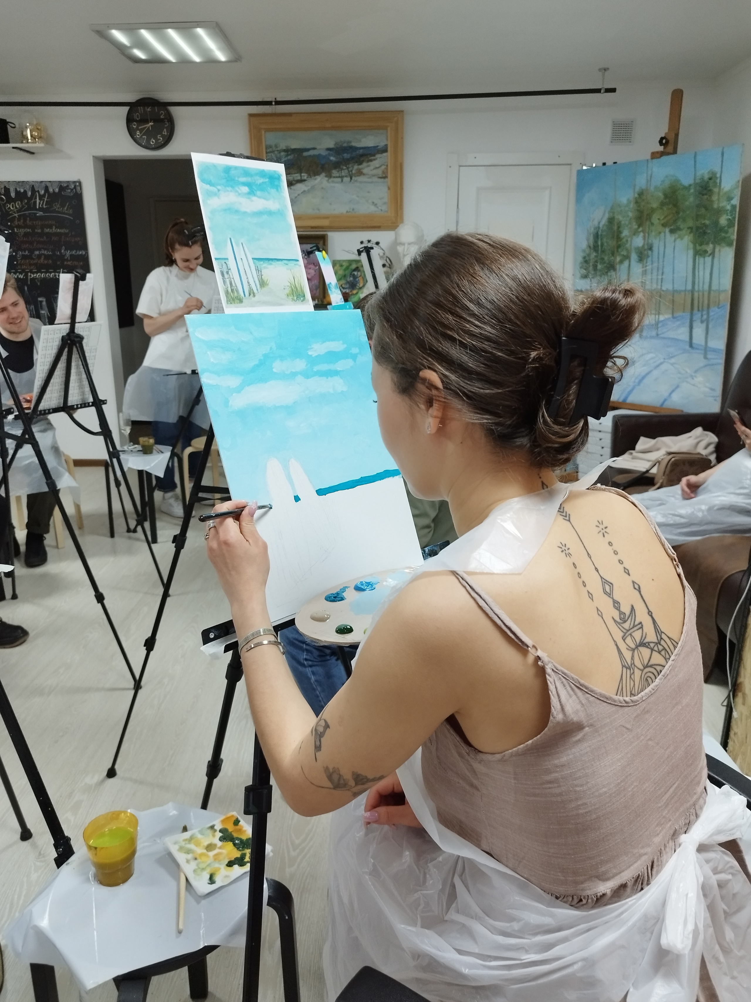 Арт-вечеринки. Арт-вечеринки и мастер-классы в Москве для взрослых и детей