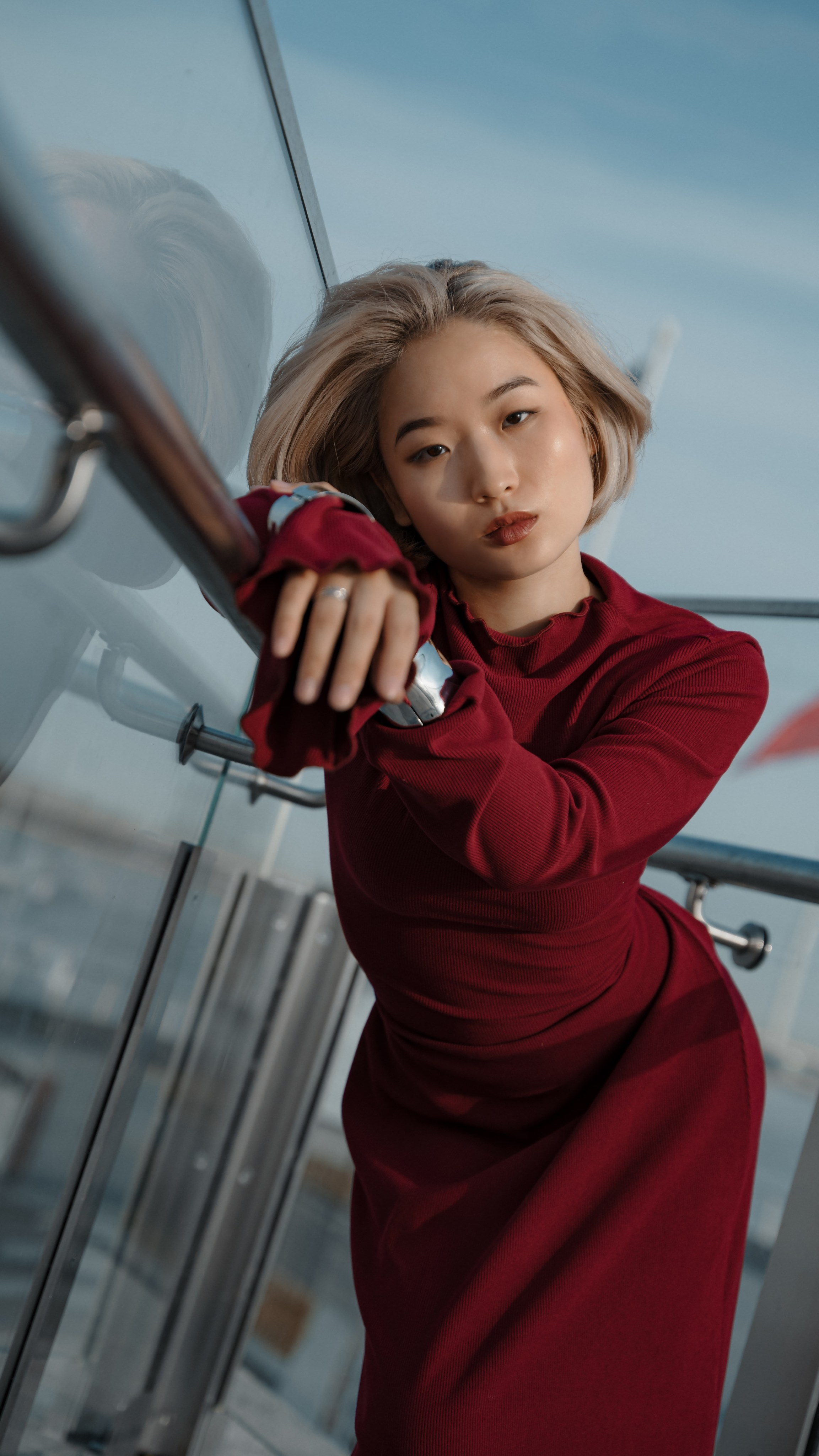 Ким Ирина. Лахта центр. Портретный фотограф в Санкт-Петербурге Дмитриева Наталия