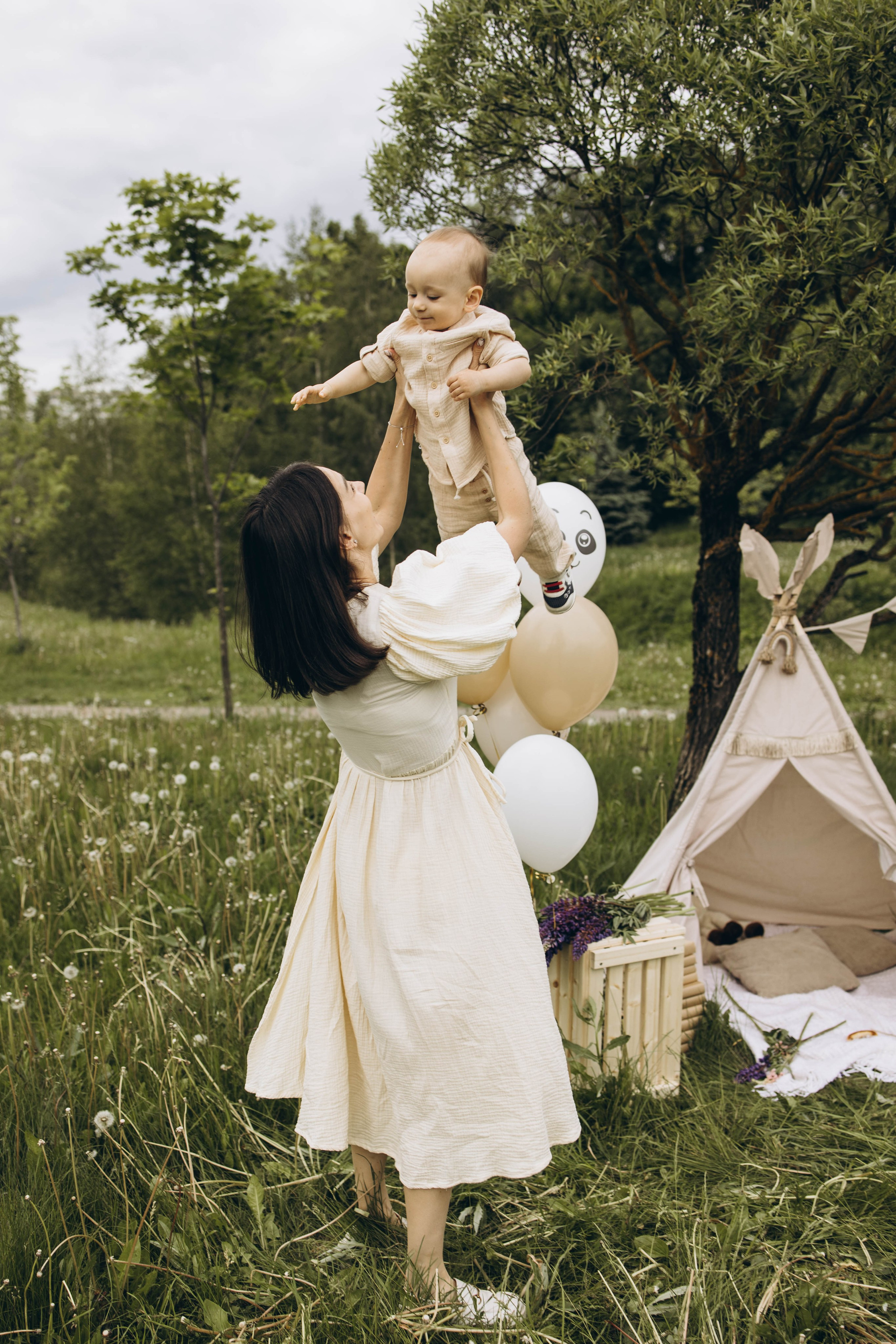 Маша, Женя, Ариана и Мирон. Семейный фотограф в Москве Виктория Ястребинская