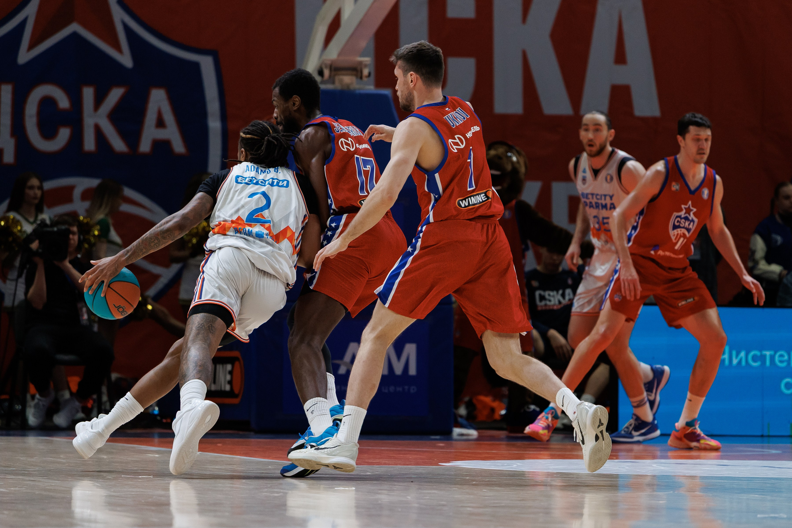 Баскетбол. ЦСКА — ПАРМА