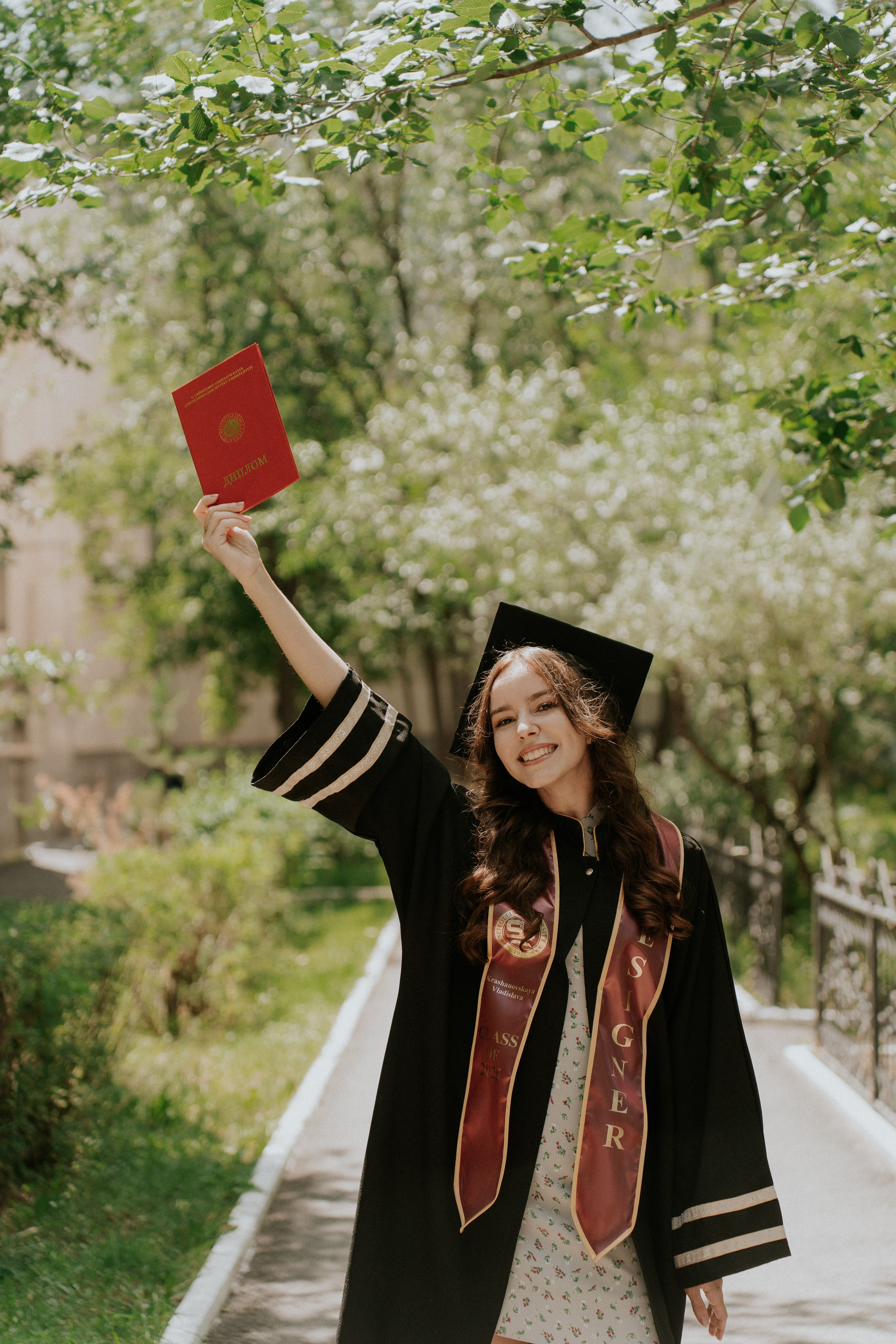 Выпускной Аграрный унивеситет. Крис Богомазова