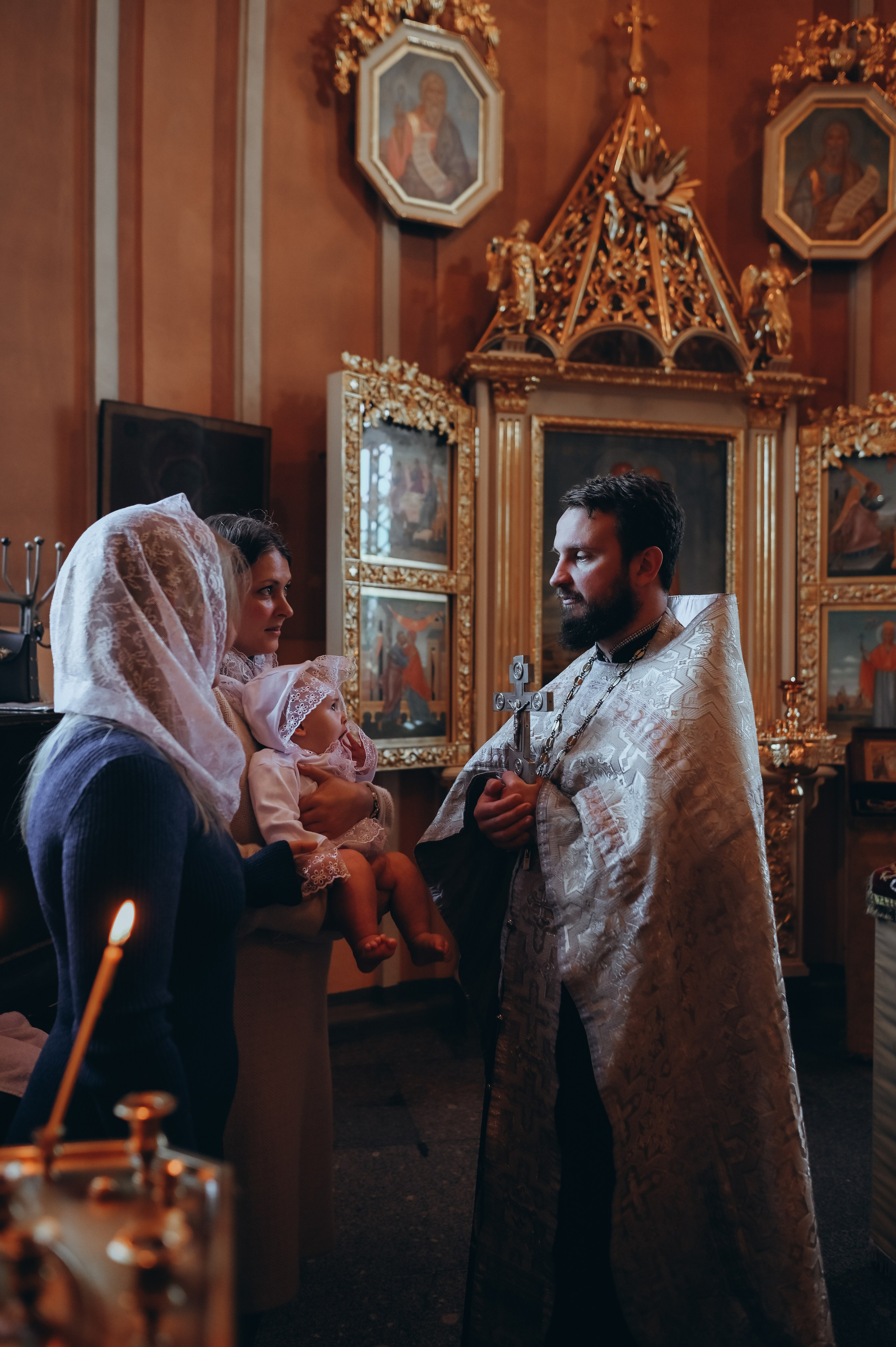 Крещение Любочки. Семейный и свадебный фотограф в Санкт-Петербурге Яна
