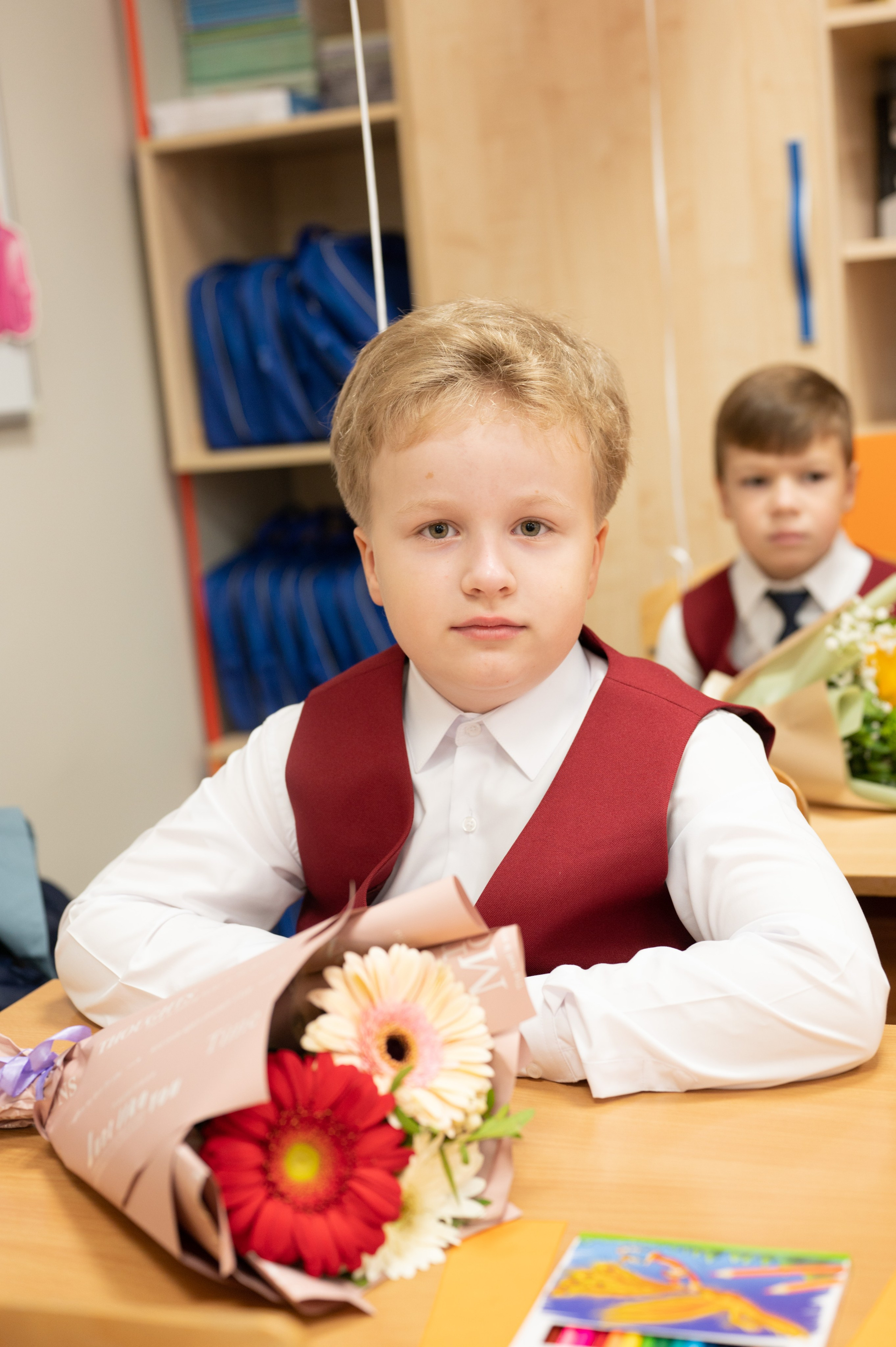 1 сентября 1 К 16 гимназия репортаж, линейка +в классе. Фотограф новорожденных, семейный детский в Тюмени Татьяна Морозова