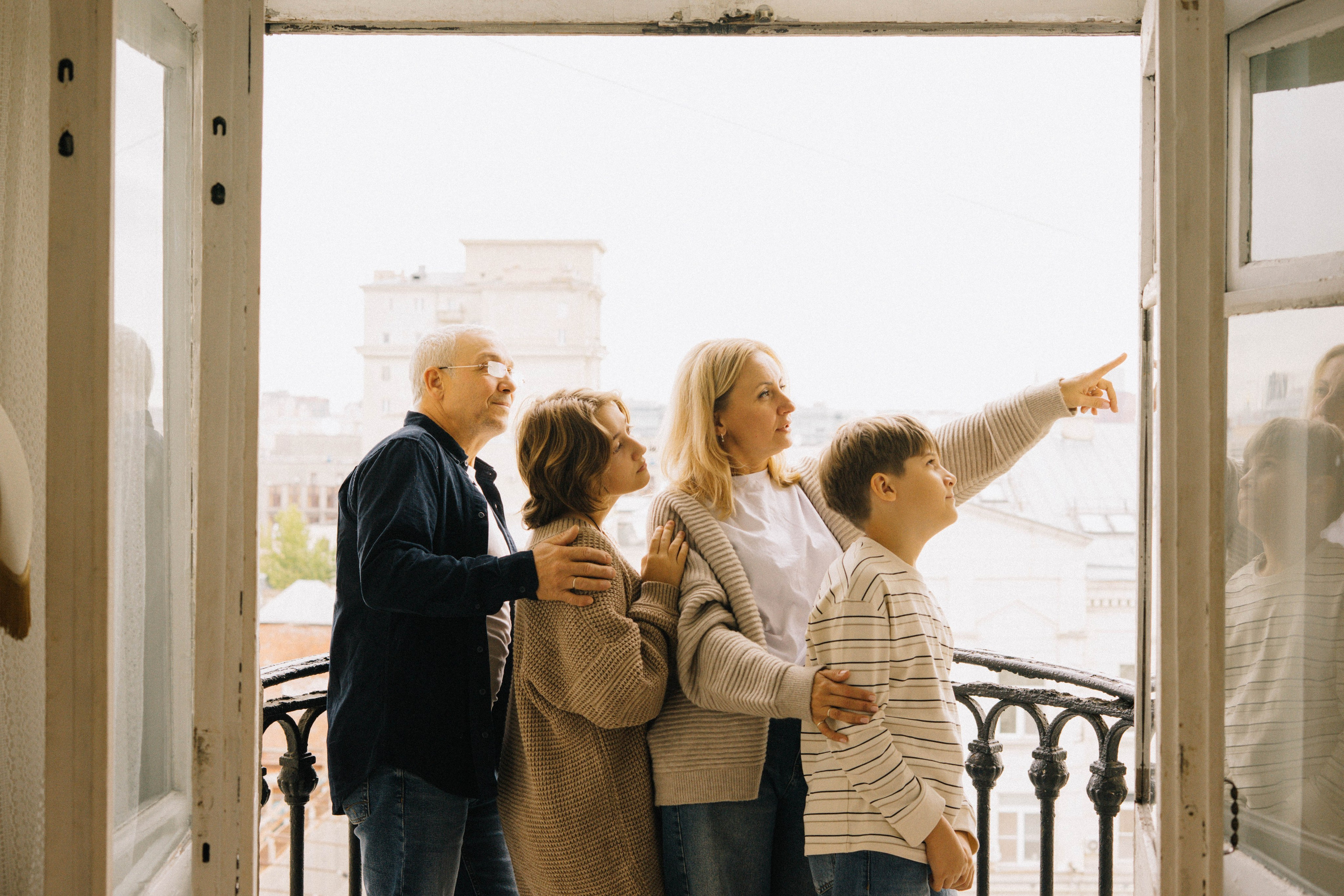 Равиль, Инна, Дамир и Маша. Екатерина Рыбкина Портретный фотограф в Москве