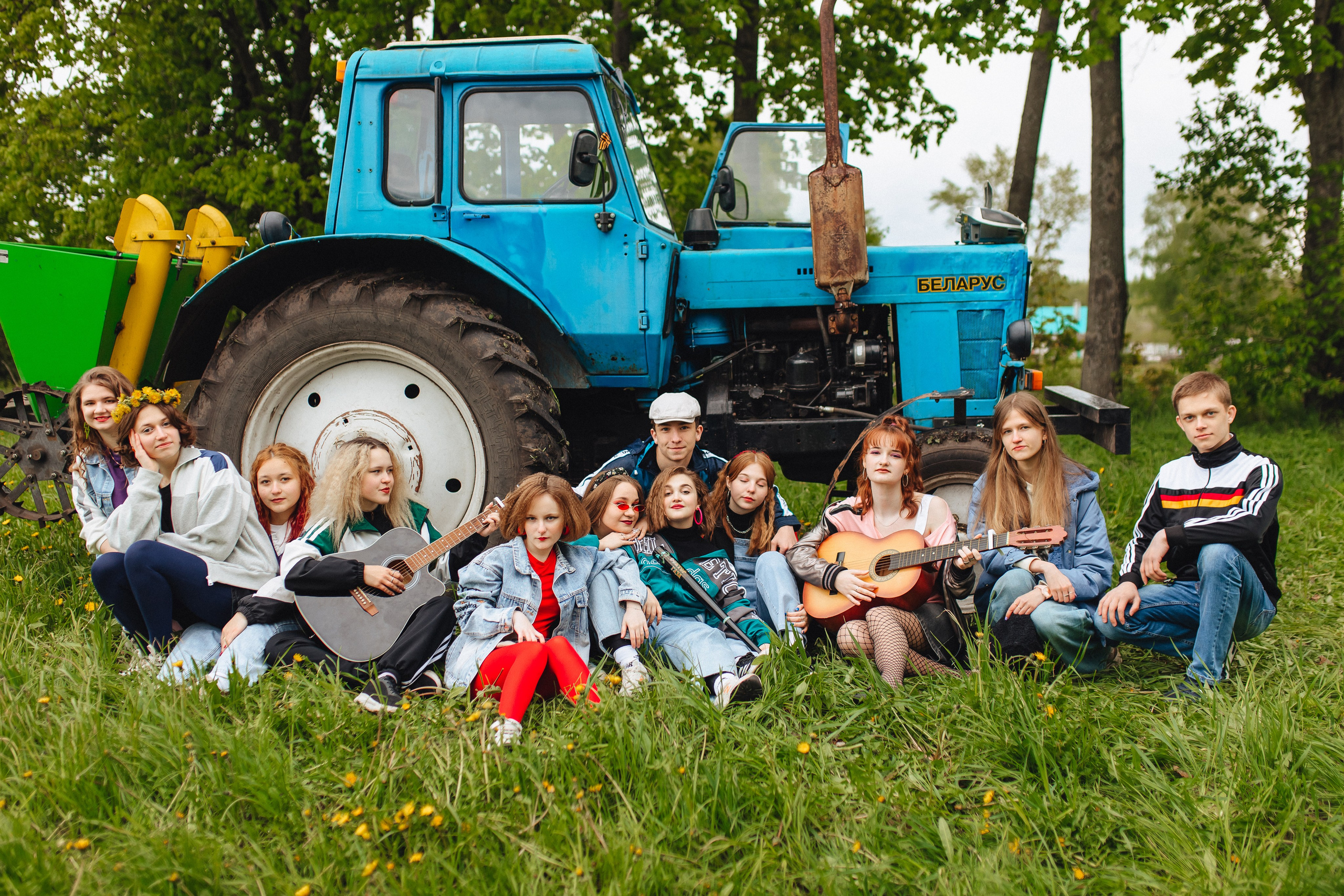 Синий трактор. Свадебный и семейный фотограф в Туле и области Маша Костина