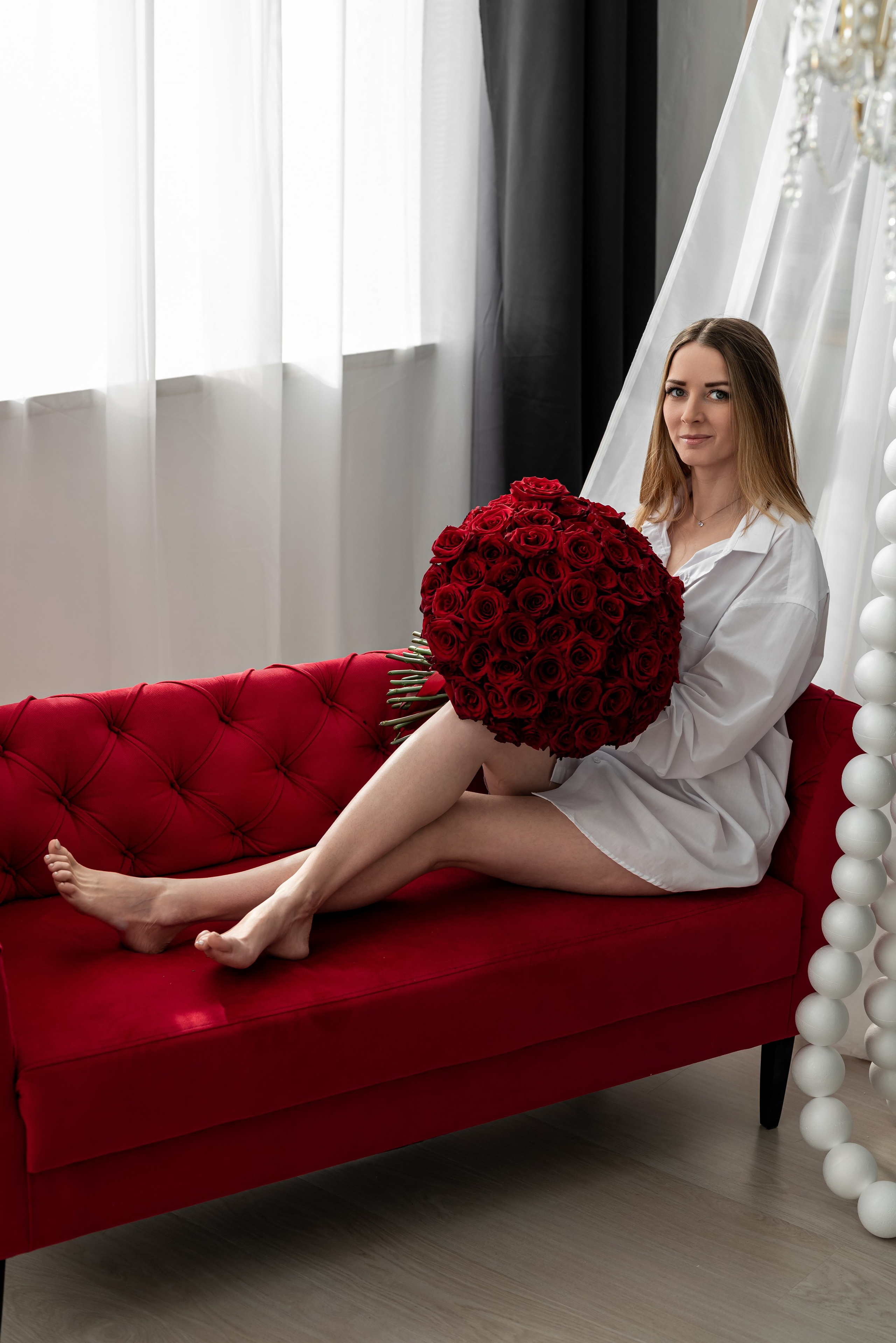 Фотопроект *101 красная роза* 2025 г. Фотограф в городе Салават