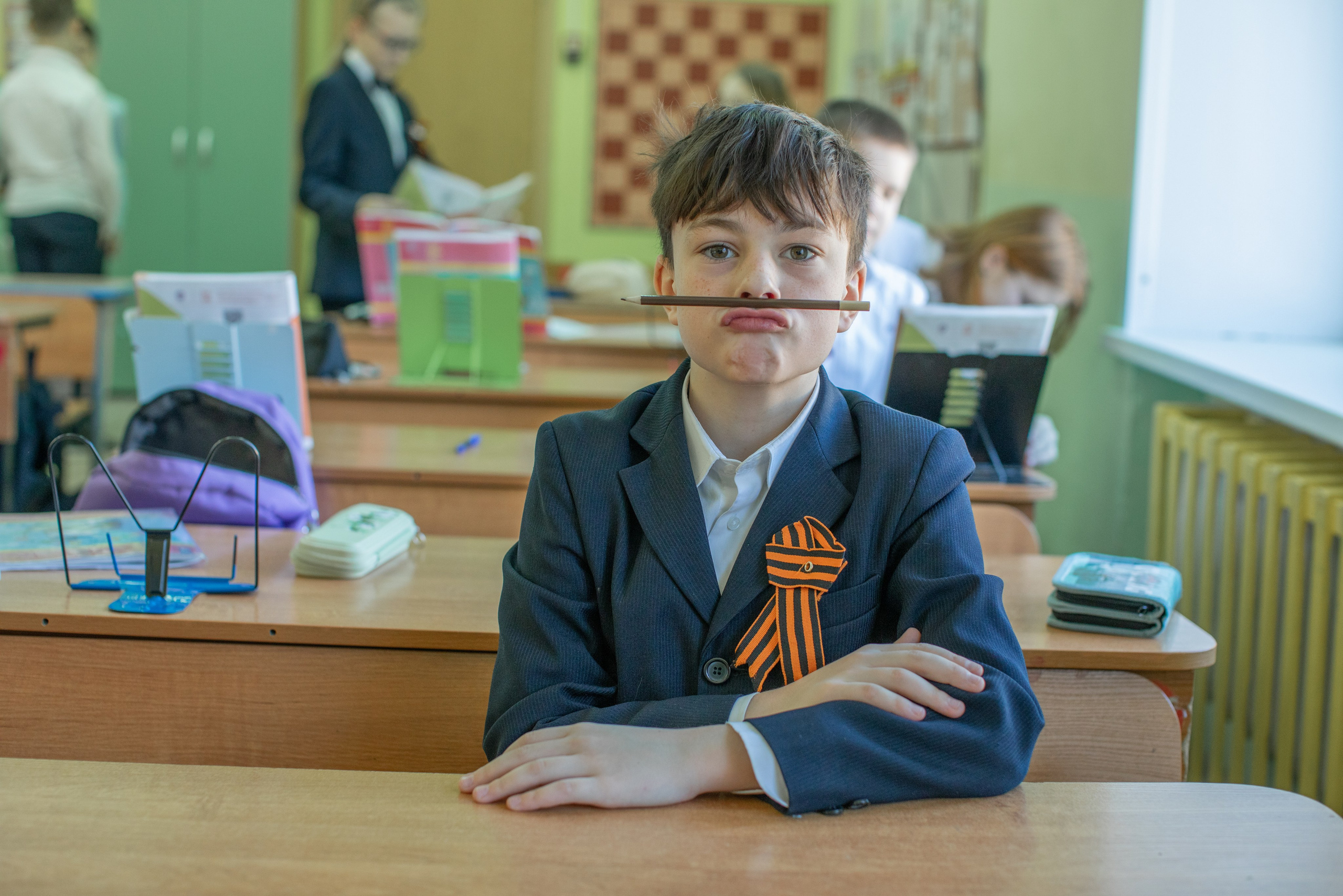 Фотографии из альбома для 4 класса. Семейный и детский фотограф Елена Коловицкова