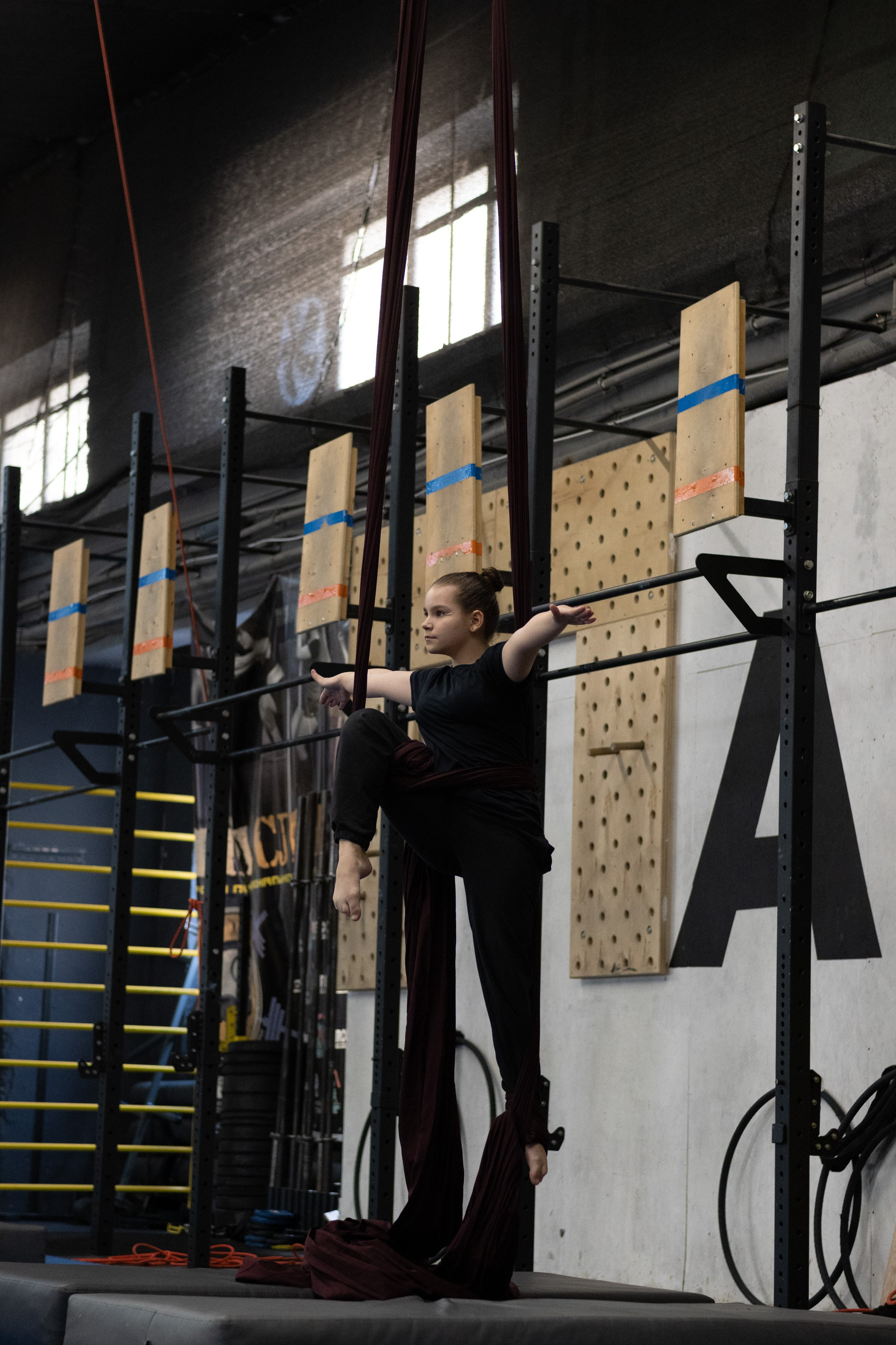 Внутриклубные соревнования по воздушной гимнастике 02.04.23