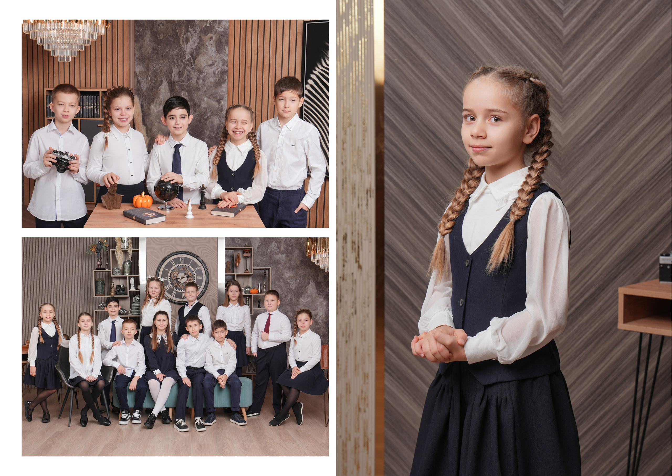 ШКОЛА 100 4 Е. Красивый выпускной альбом в Краснодаре