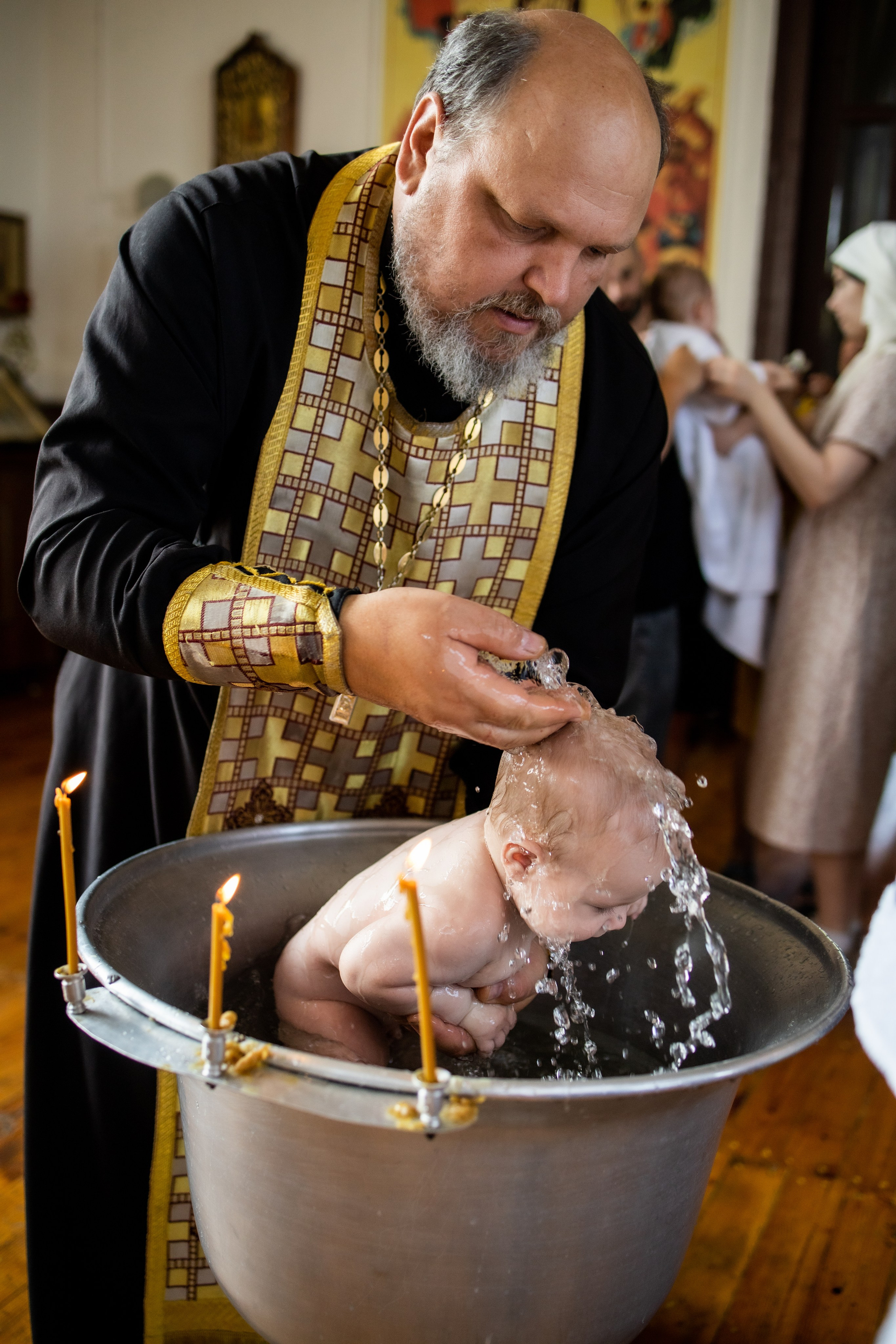 Крещение Вовочки. Фотограф Надежда Лукьянова