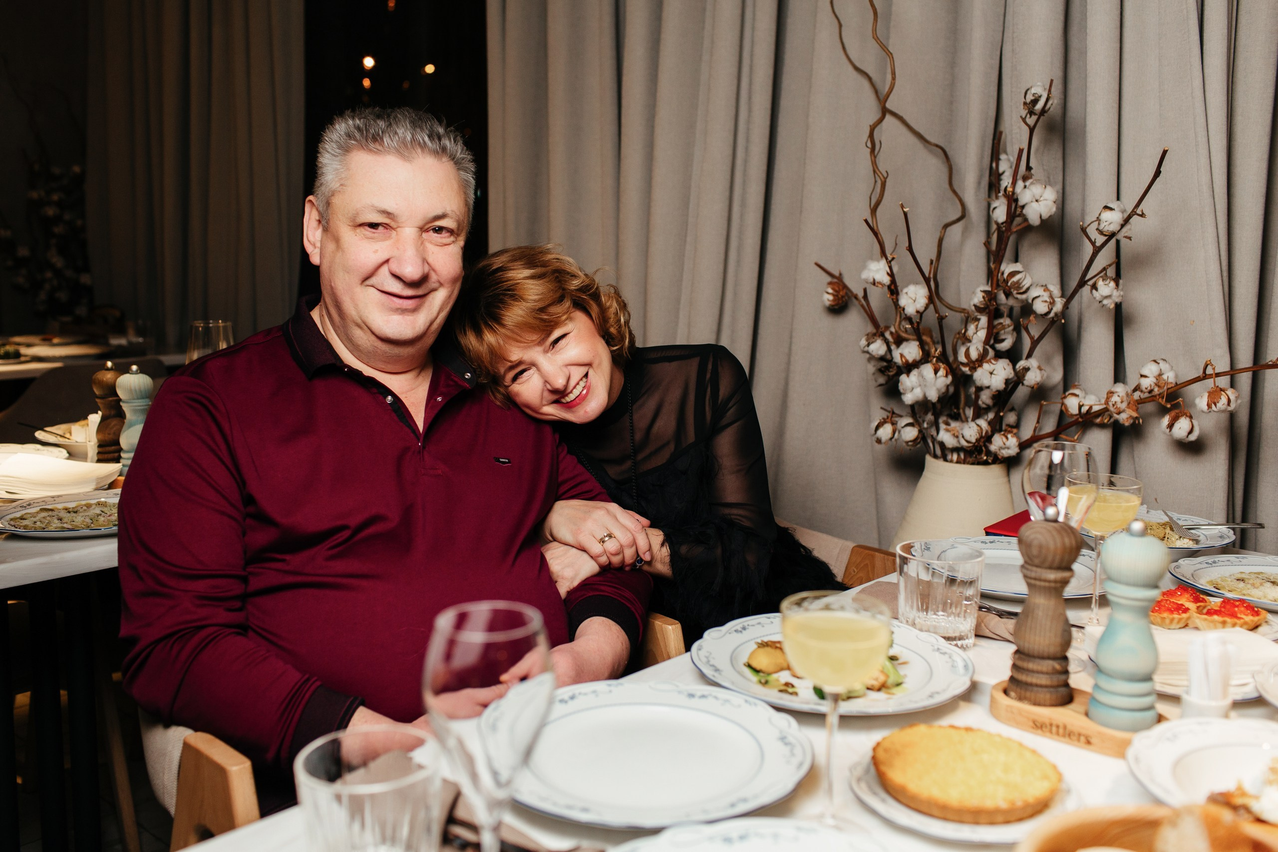 Новый год в ресторане Settlers. Фотограф Алексей Солопов