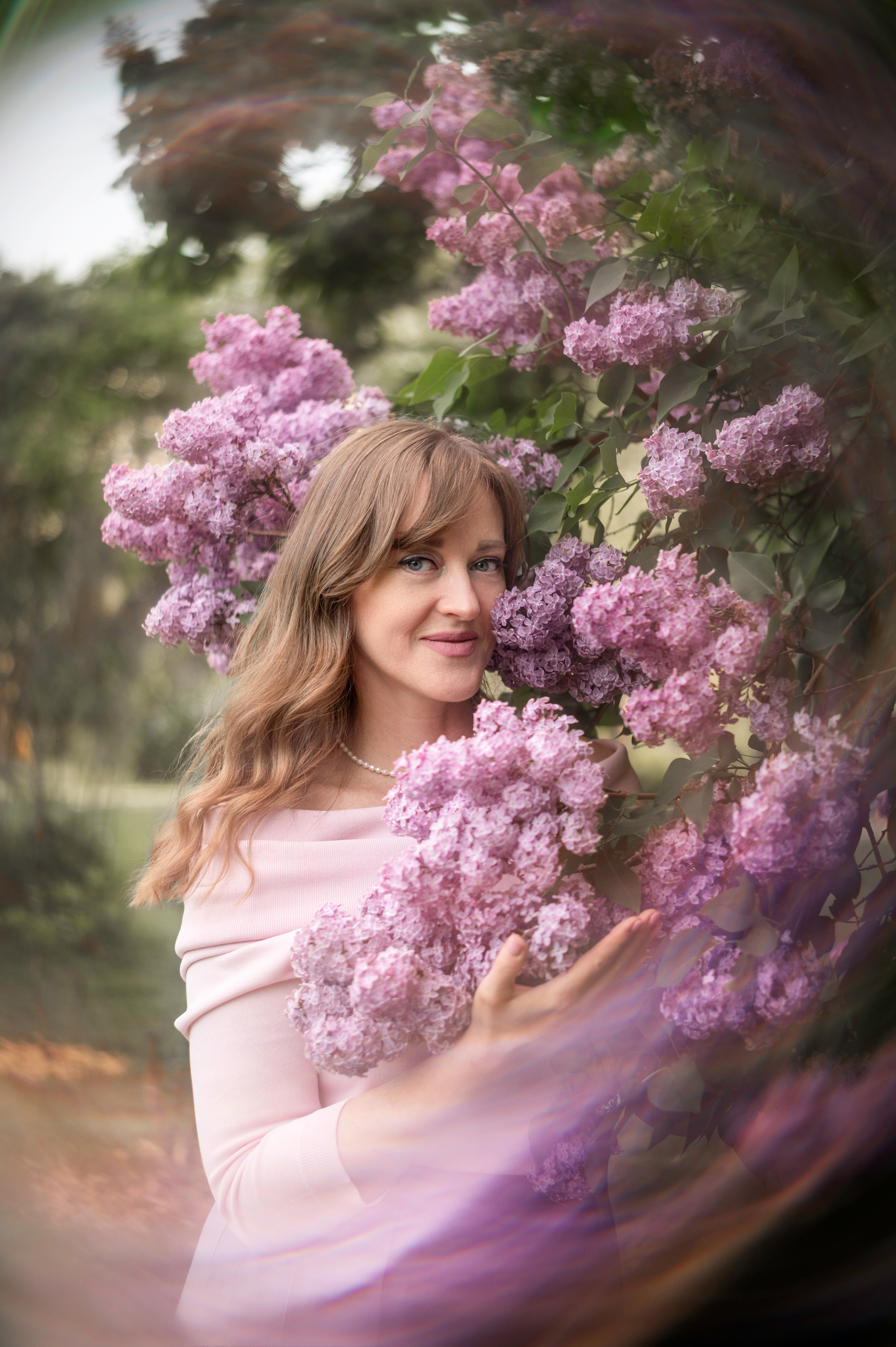 Марина в Сиреневом саду