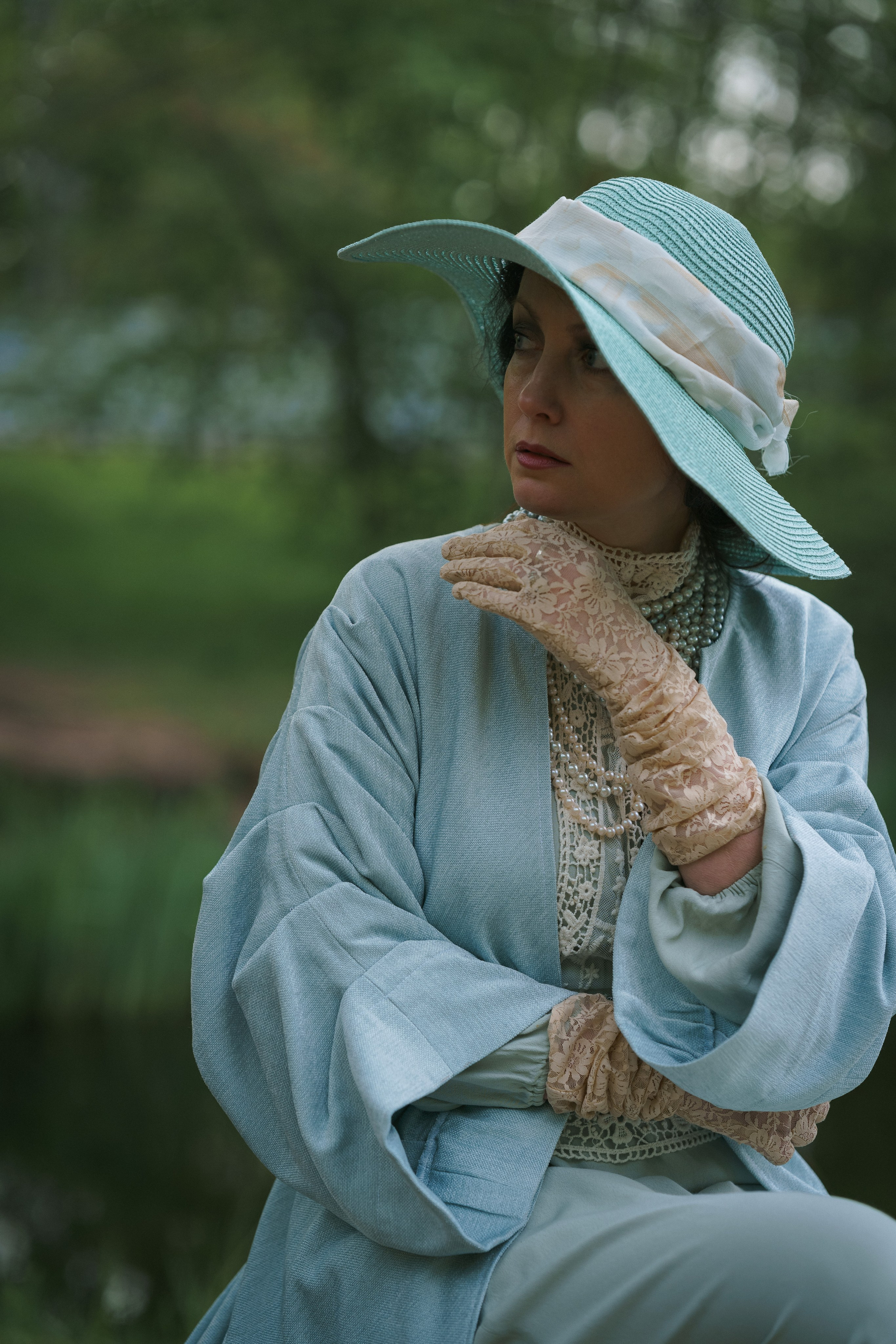 Женский портрет на природе