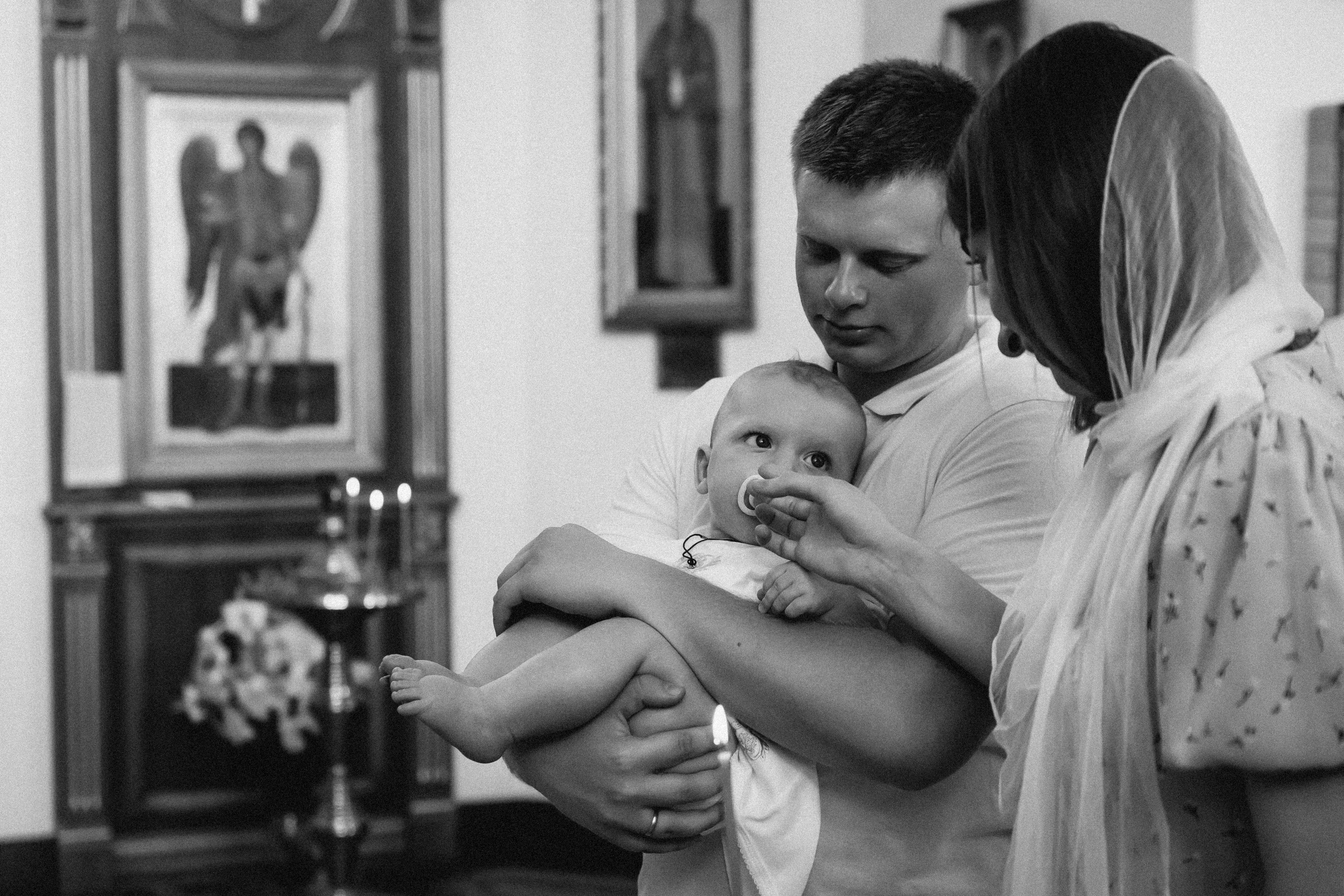 Крещение Роберта. Семейный фотограф Минск Усова Ольга