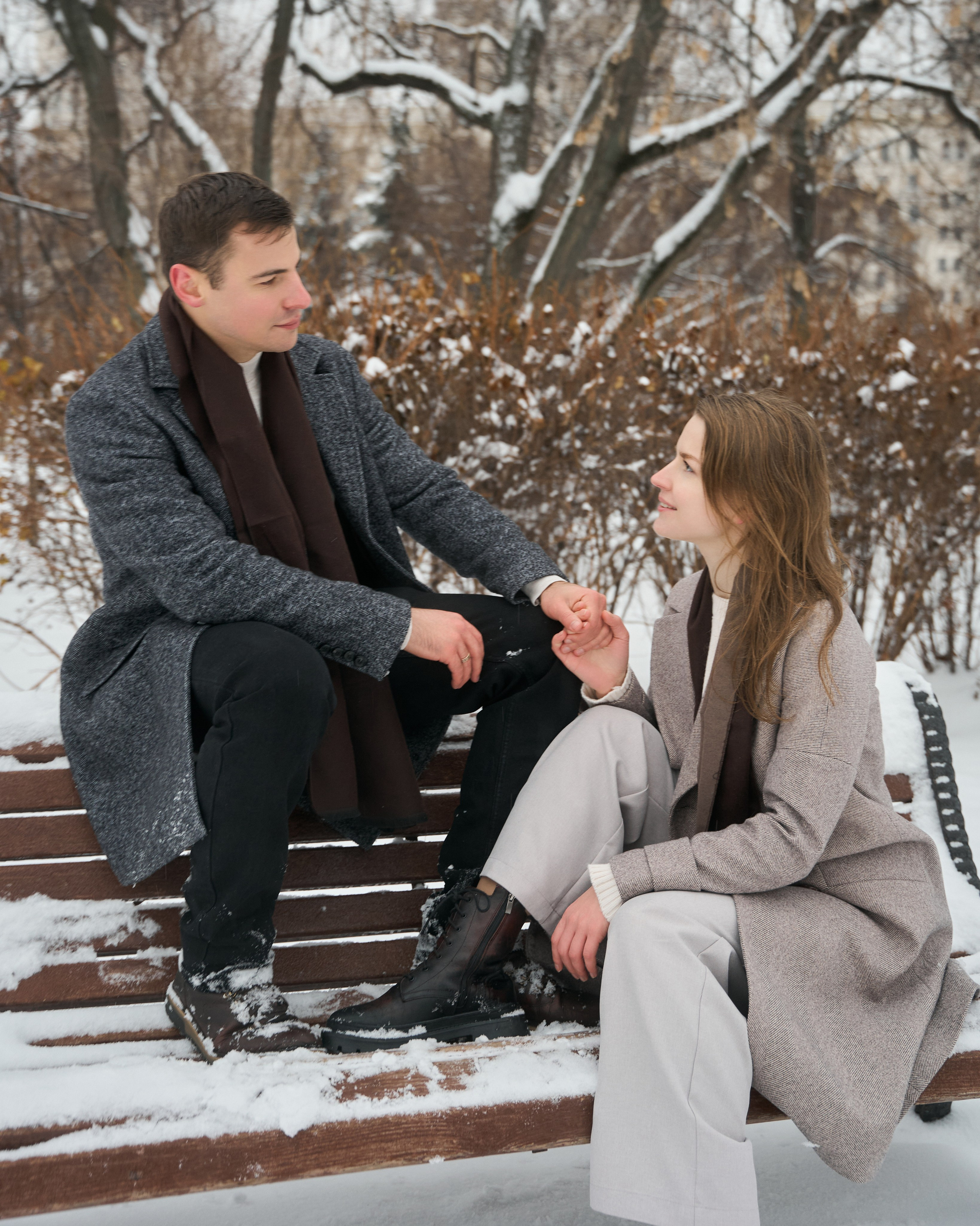 Любовь начинается с поцелуя. Minflo Photographer