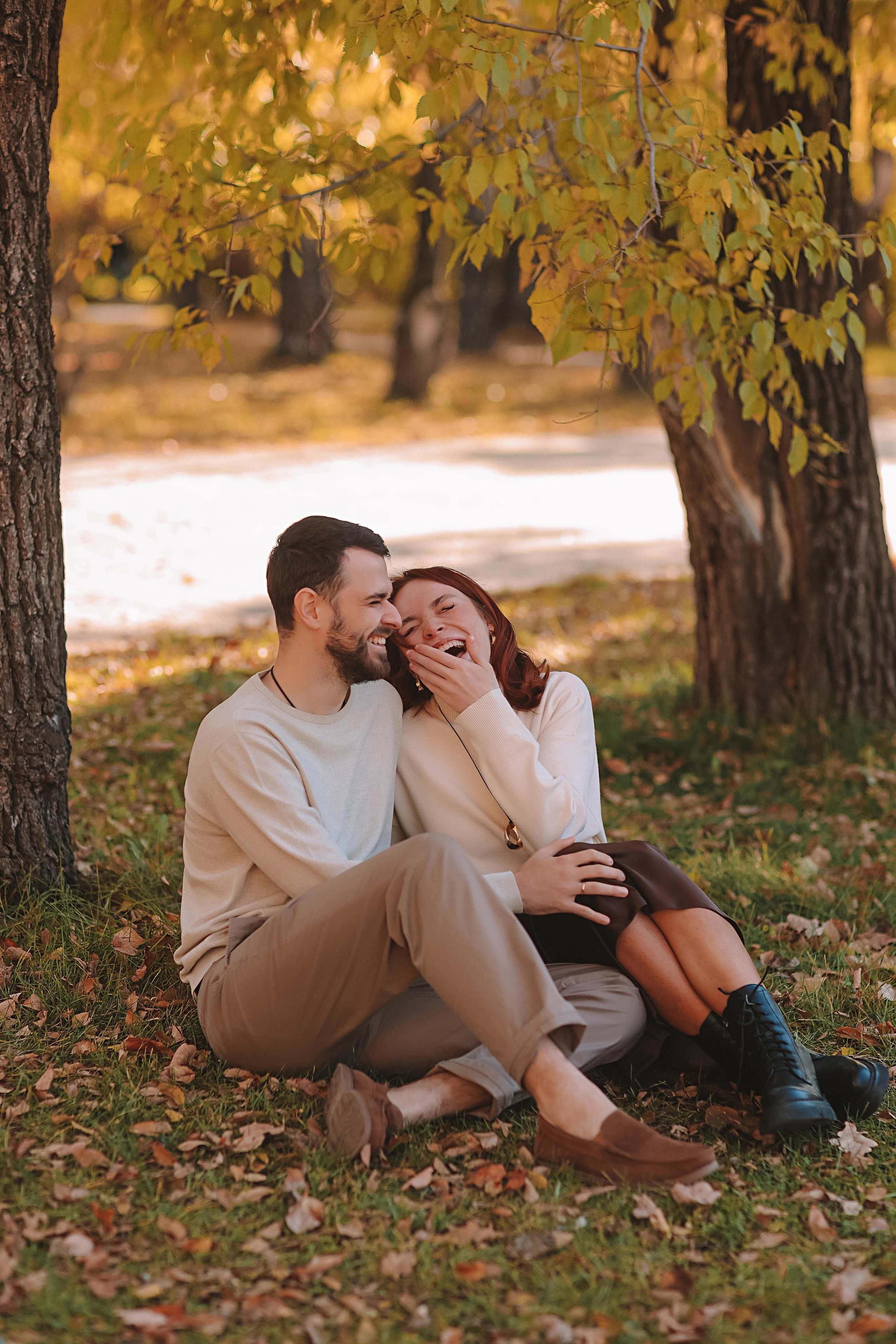 Осень. Семейный фотограф Тюмень, фотограф на роды Салмина Мария