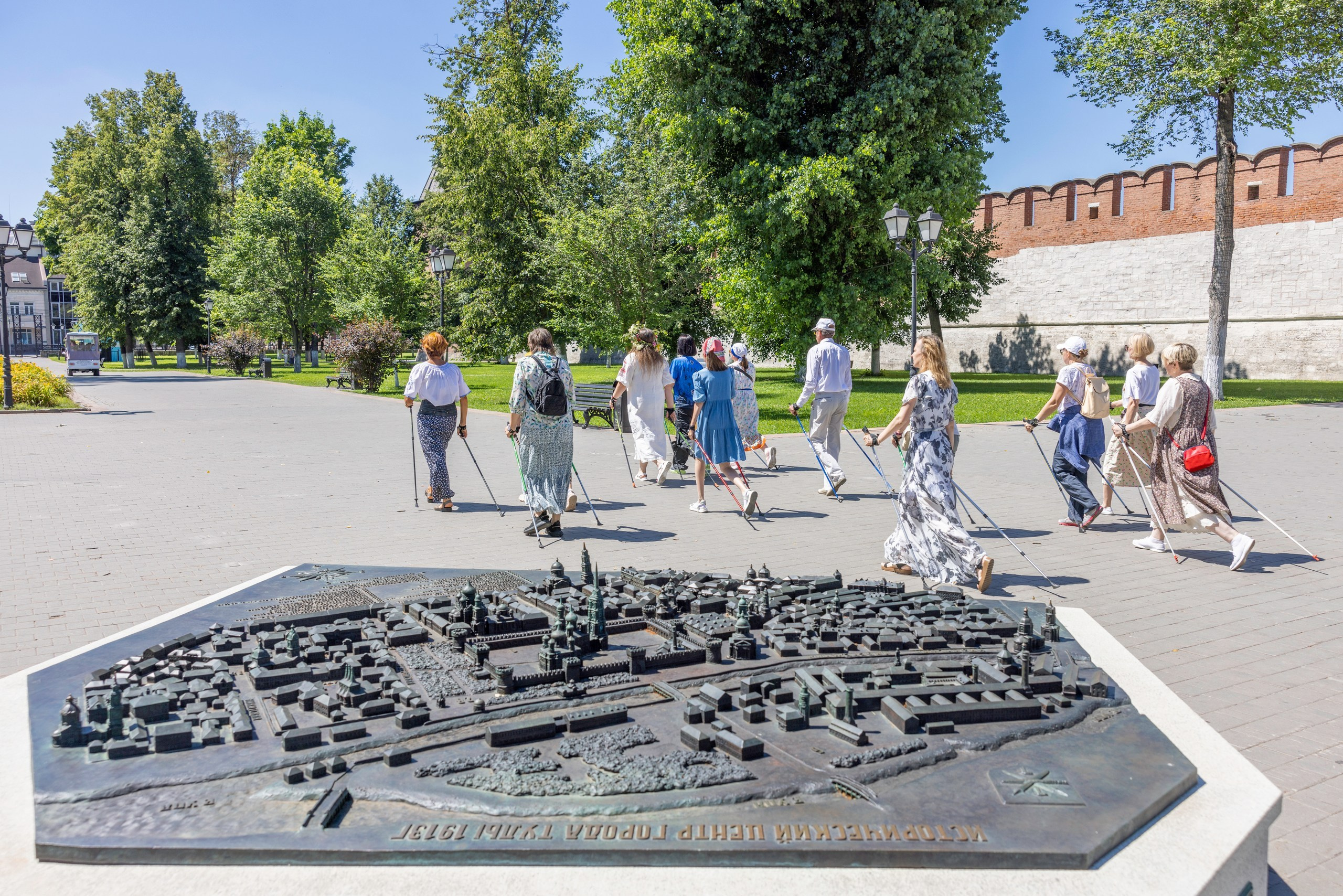 Фестиваль «Ромашковый хоровод». Северная ходьба. Фотограф в Туле Крупский АнДРей. Фотостудия «КАДР71» в Туле