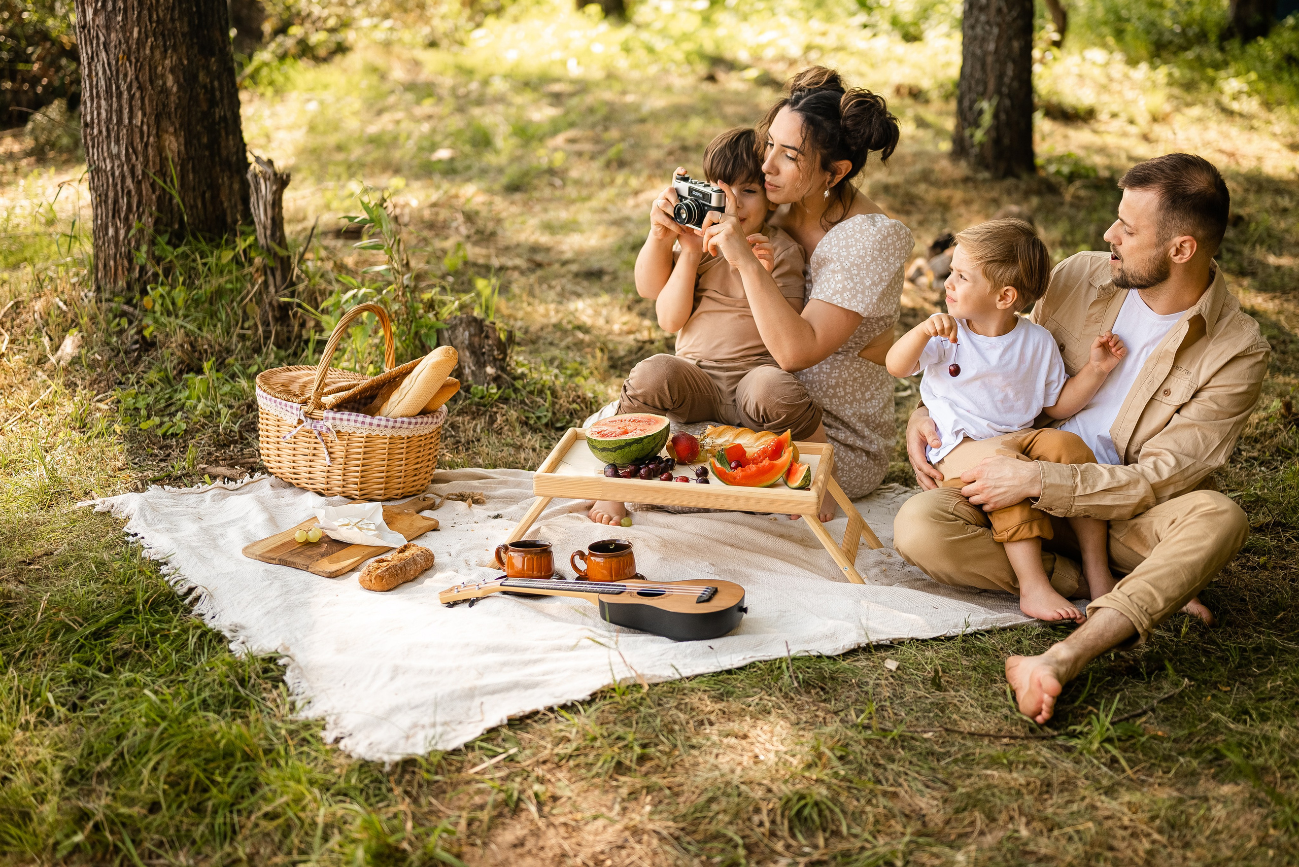 Лето, пикник, арбуз, вода…. Свадебный и портретный фотограф в Минске Наташа Каракулова