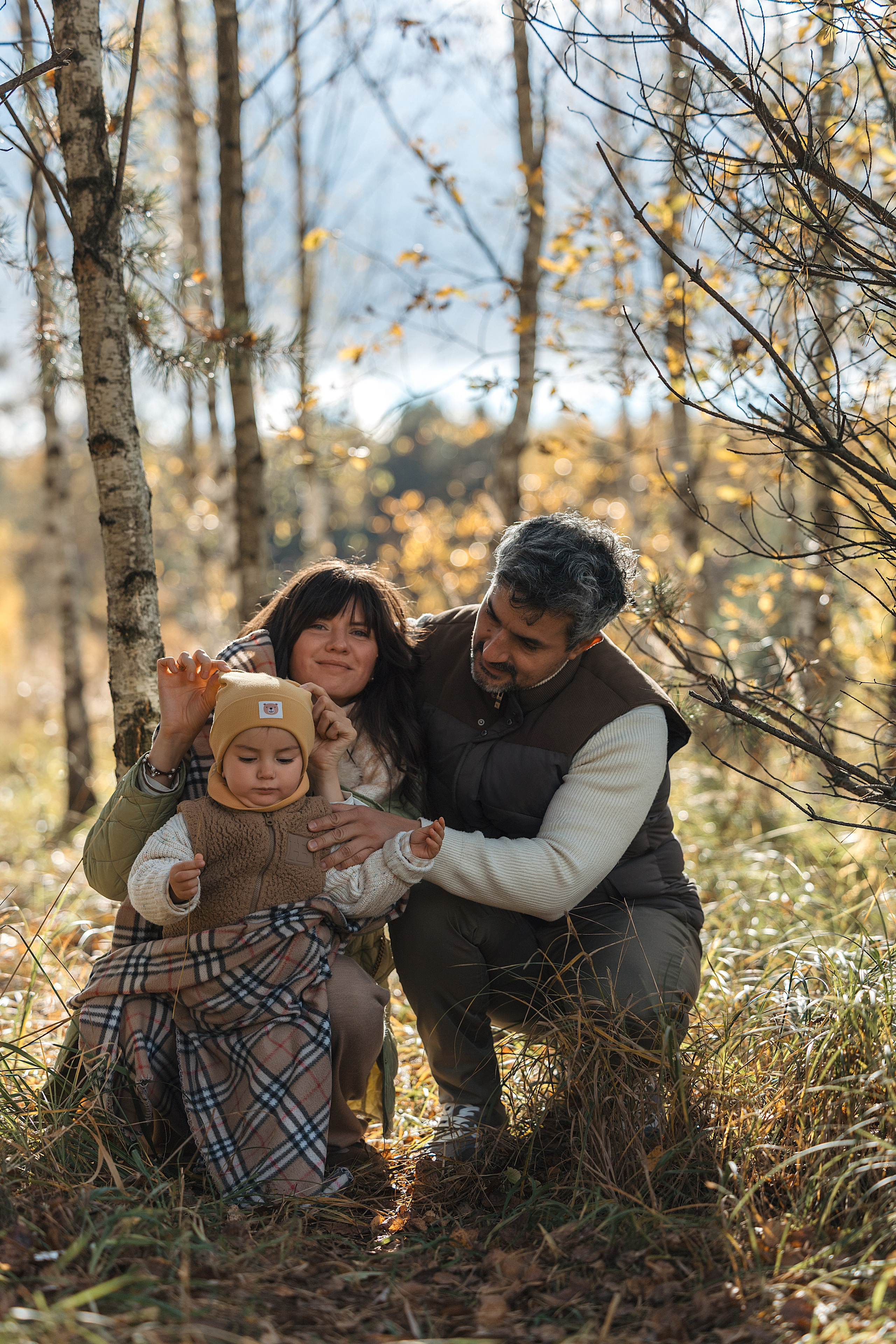 Осенняя семейная съемка. Фотограф Анималист в Москве Анастасия Жучкова