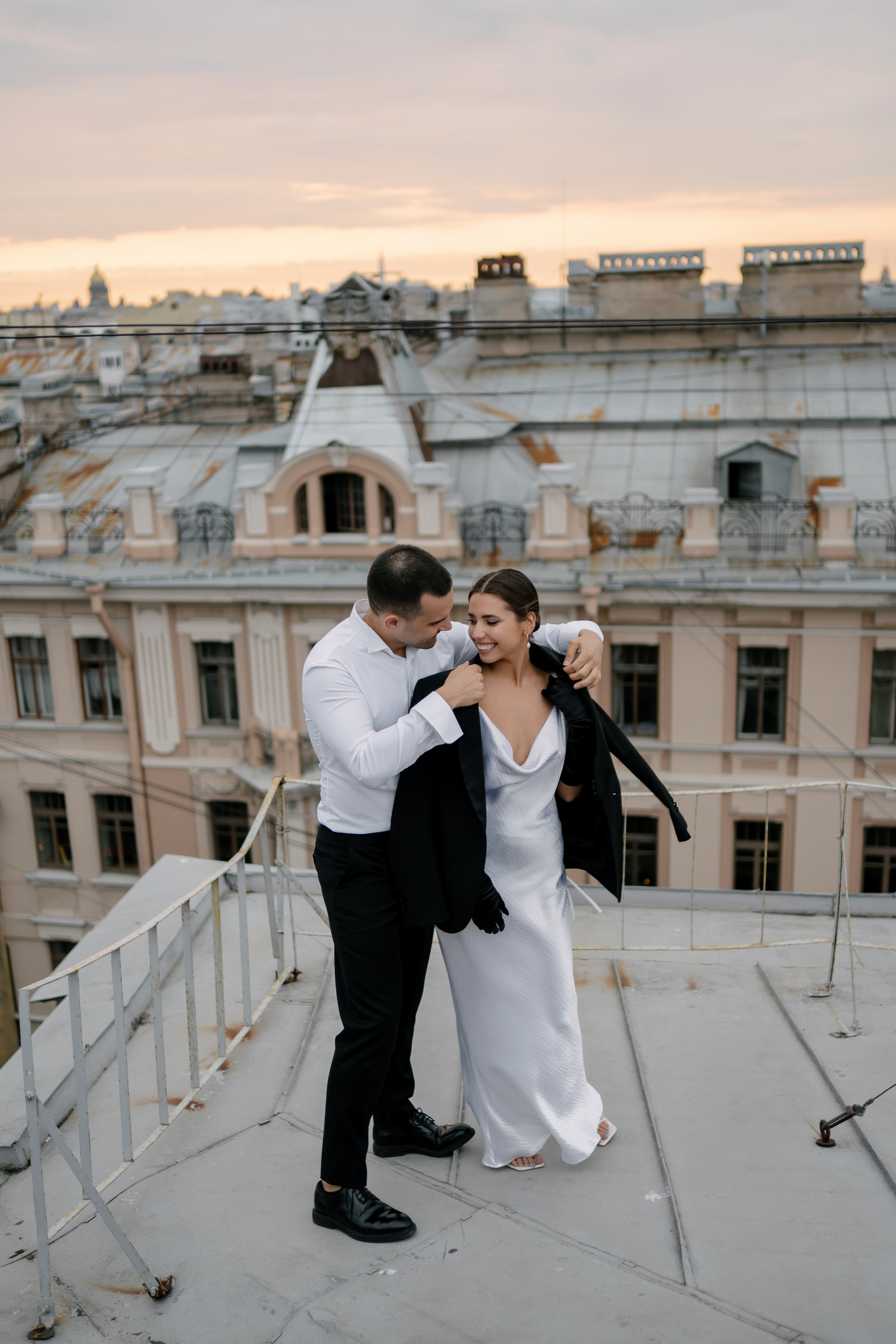На крышах Питера. Семейный и свадебный фотограф в Красногорске Анастасия Тихонова
