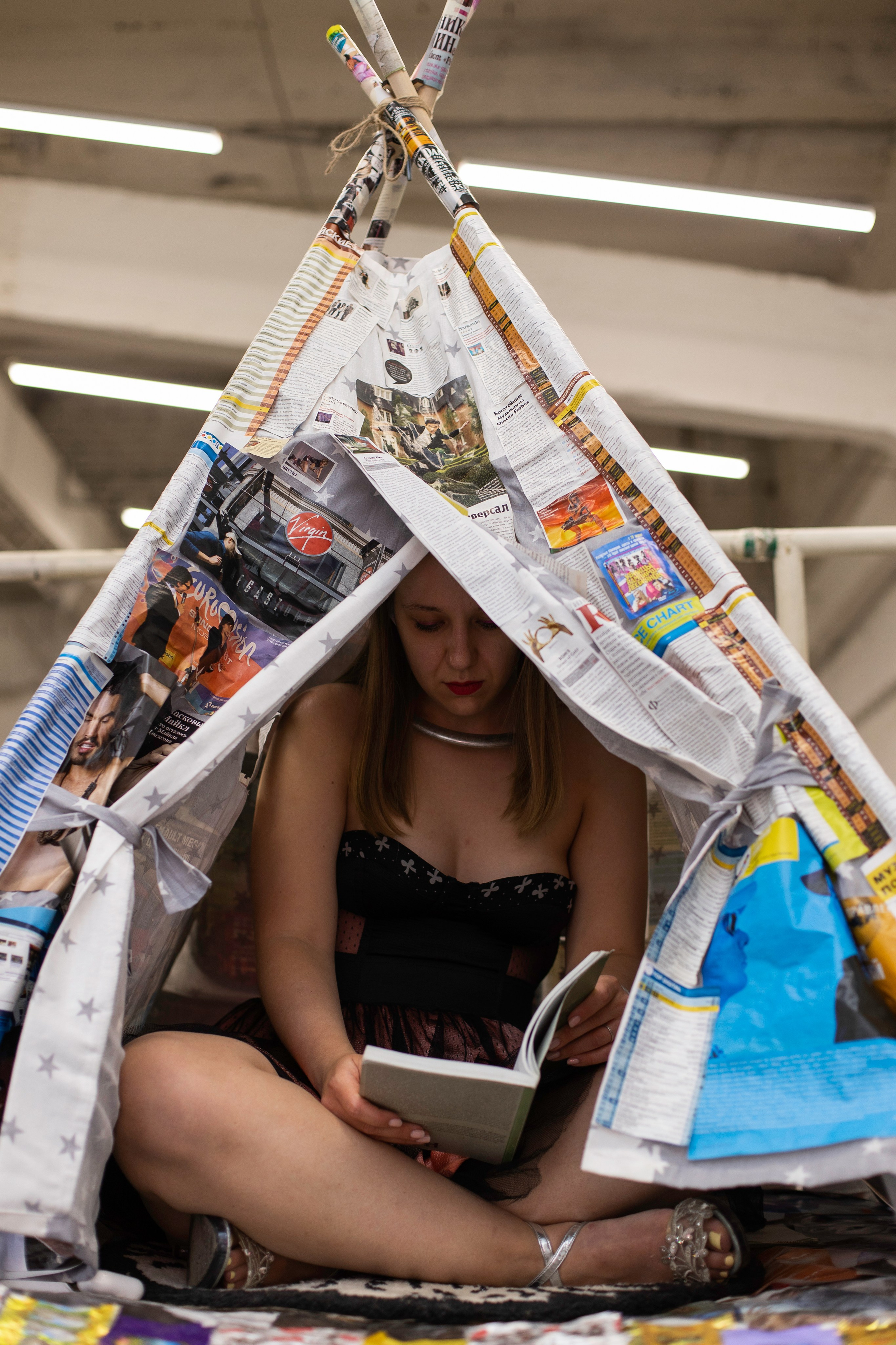 Открытие выставки пульсирующая материя. Фотограф в Москве Десятова Ксения