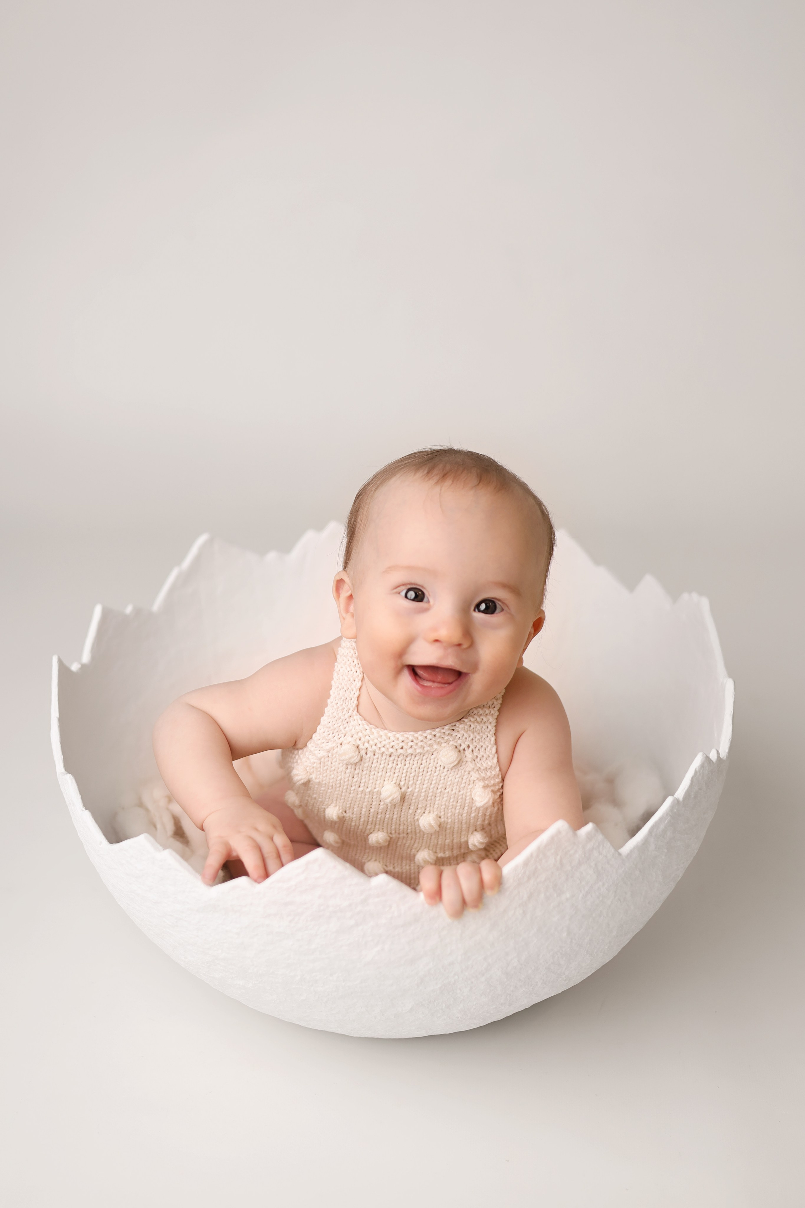 Фотосъемка малыша в 6 месяцев в Москве. Фотограф новорожденных Москва. Ньюборн фотограф Москва