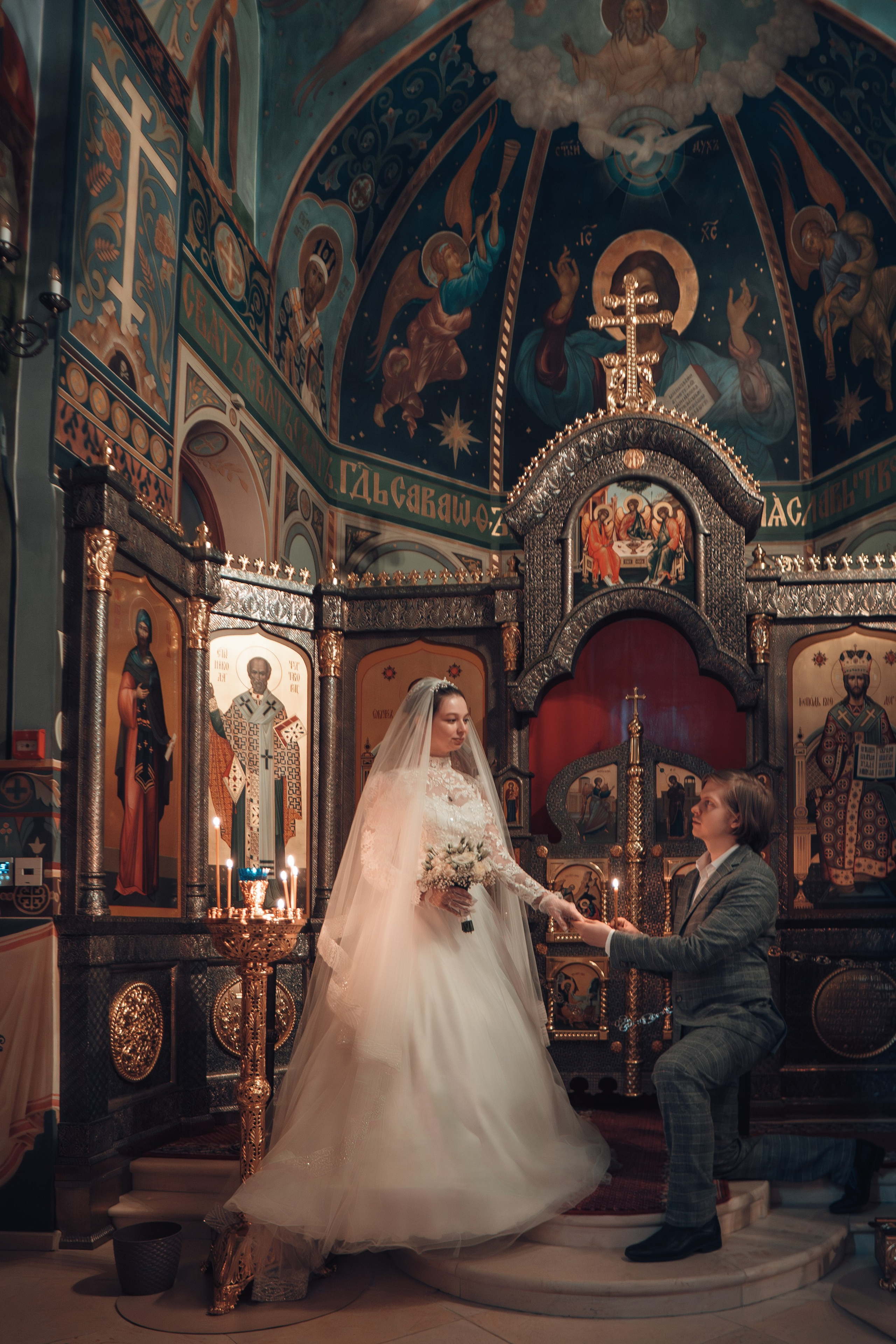 Венчание в Москве Евы и Даниила