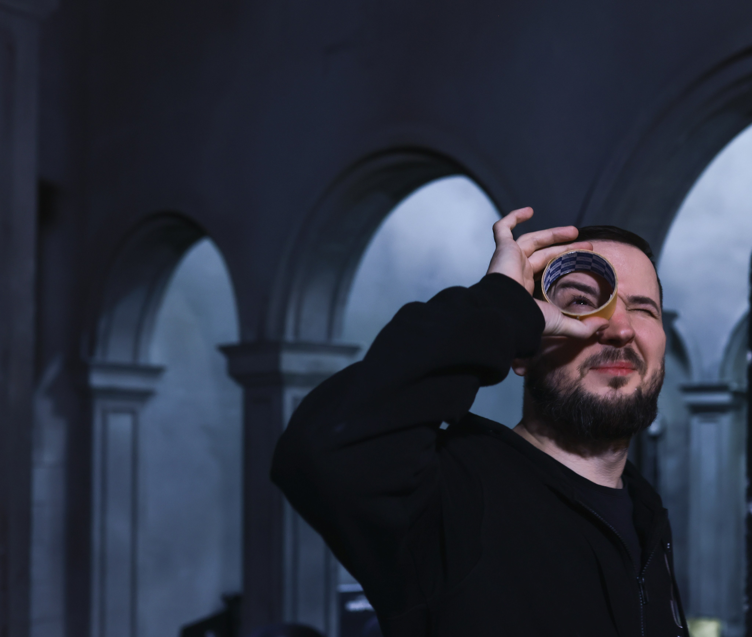 Съёмки кинофильма. Фотограф репортажей и стритфотосессий в Москве Людмила Смирнова