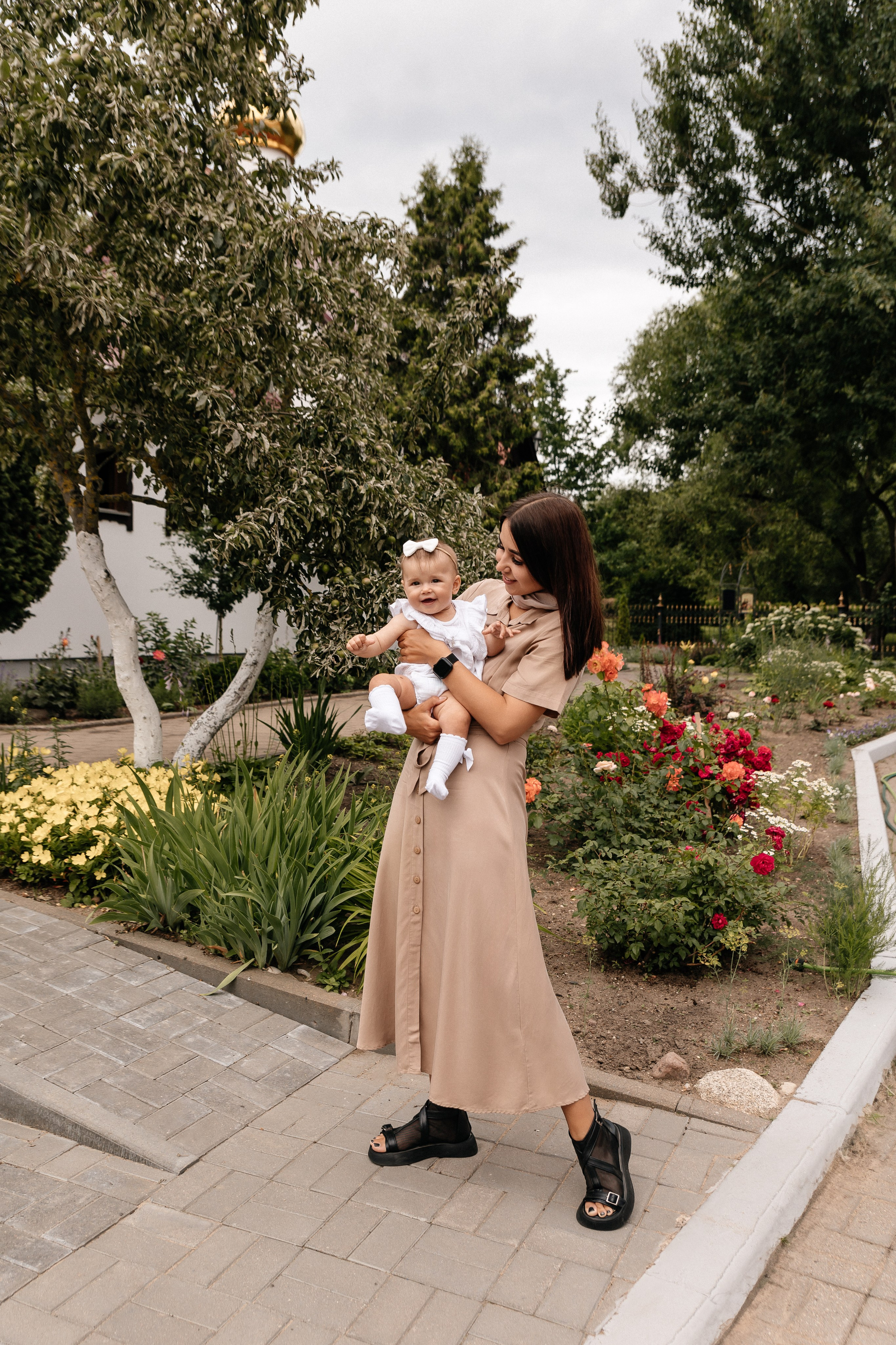 Крещение Ксении. Семейный фотограф Минск Усова Ольга