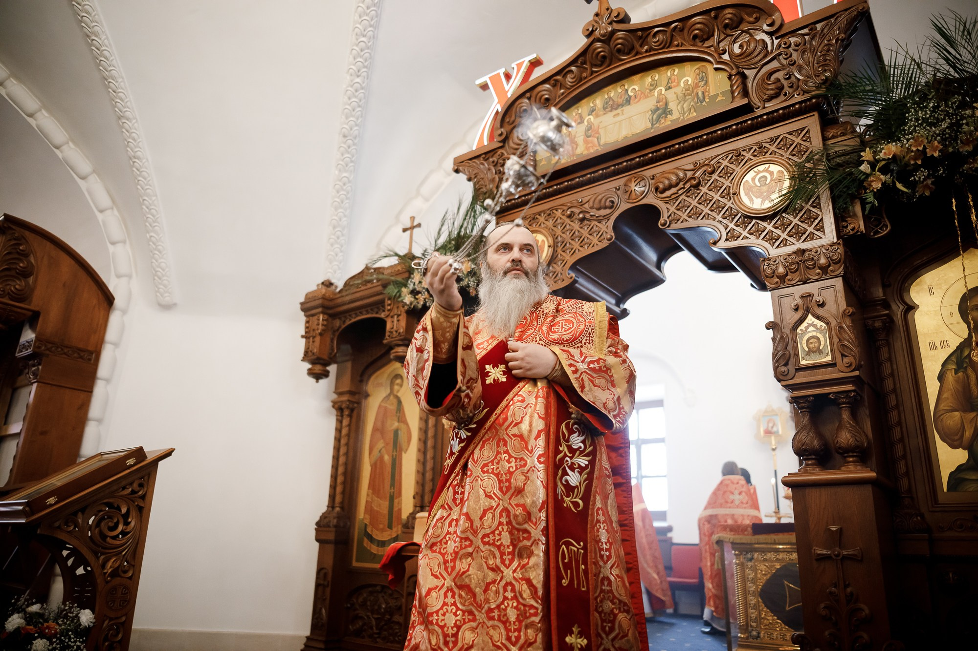 Служение митрополита Павла в среду Светлой седмицы. Храм апостола Иоанна Богослова под Вязом. Фотограф на венчание, крещение