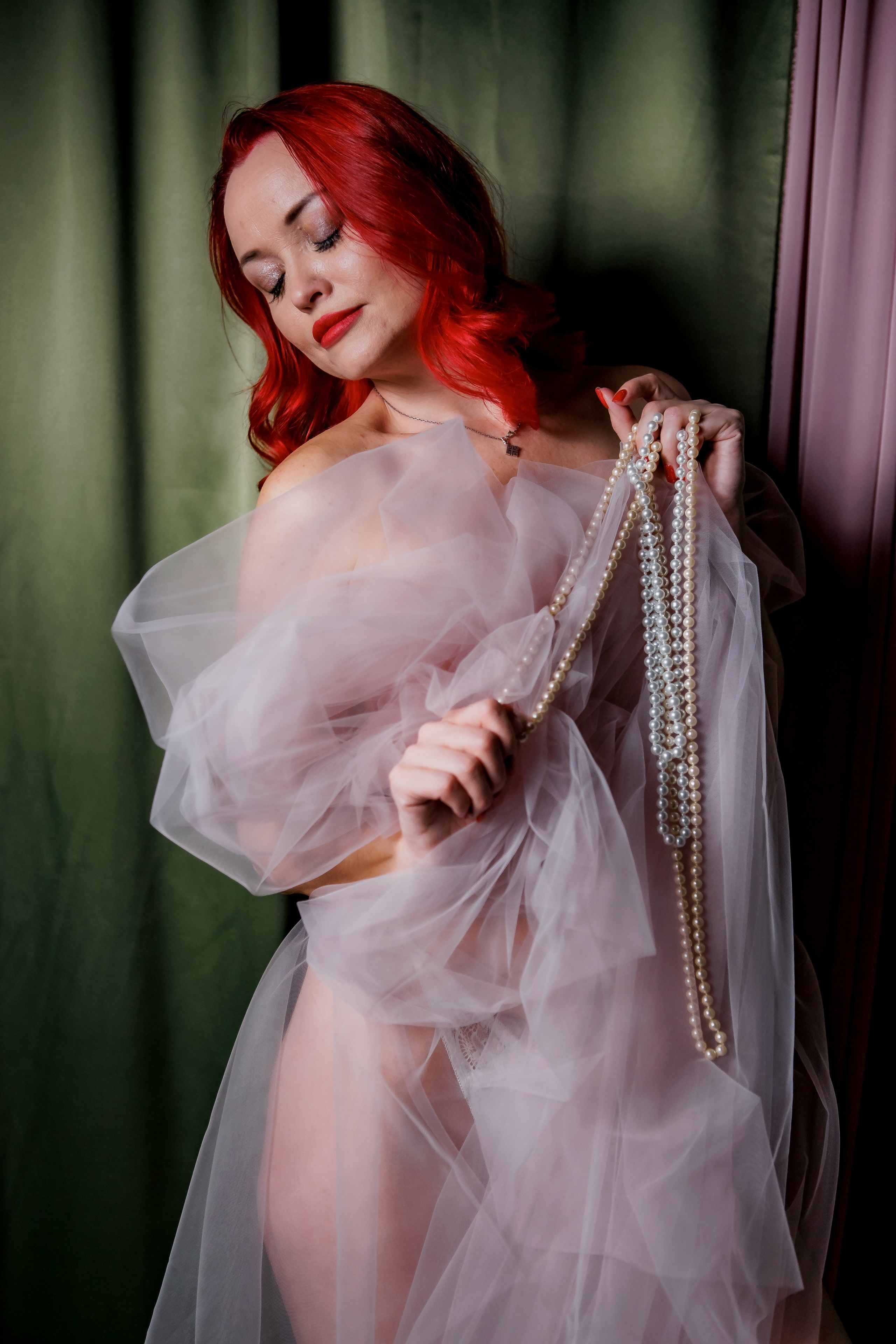 Будуарная бельевая фотосессия. Свадебный фотограф в Москве