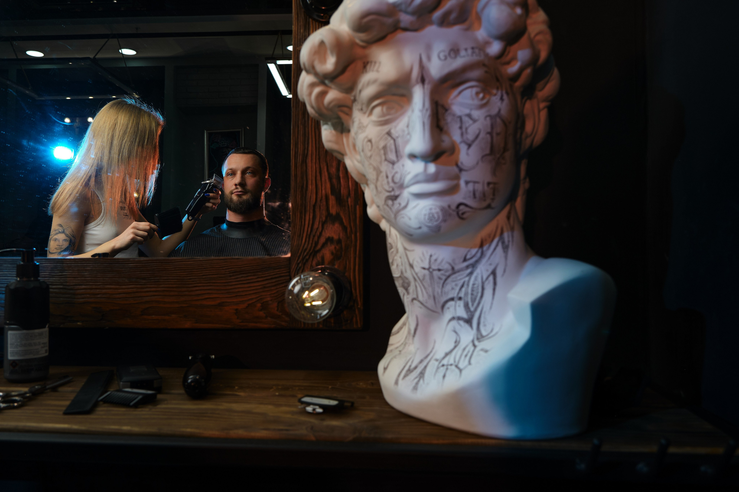 Барбершоп Синдикат. Профессиональный фотограф Барнаул Анастасия Фримал