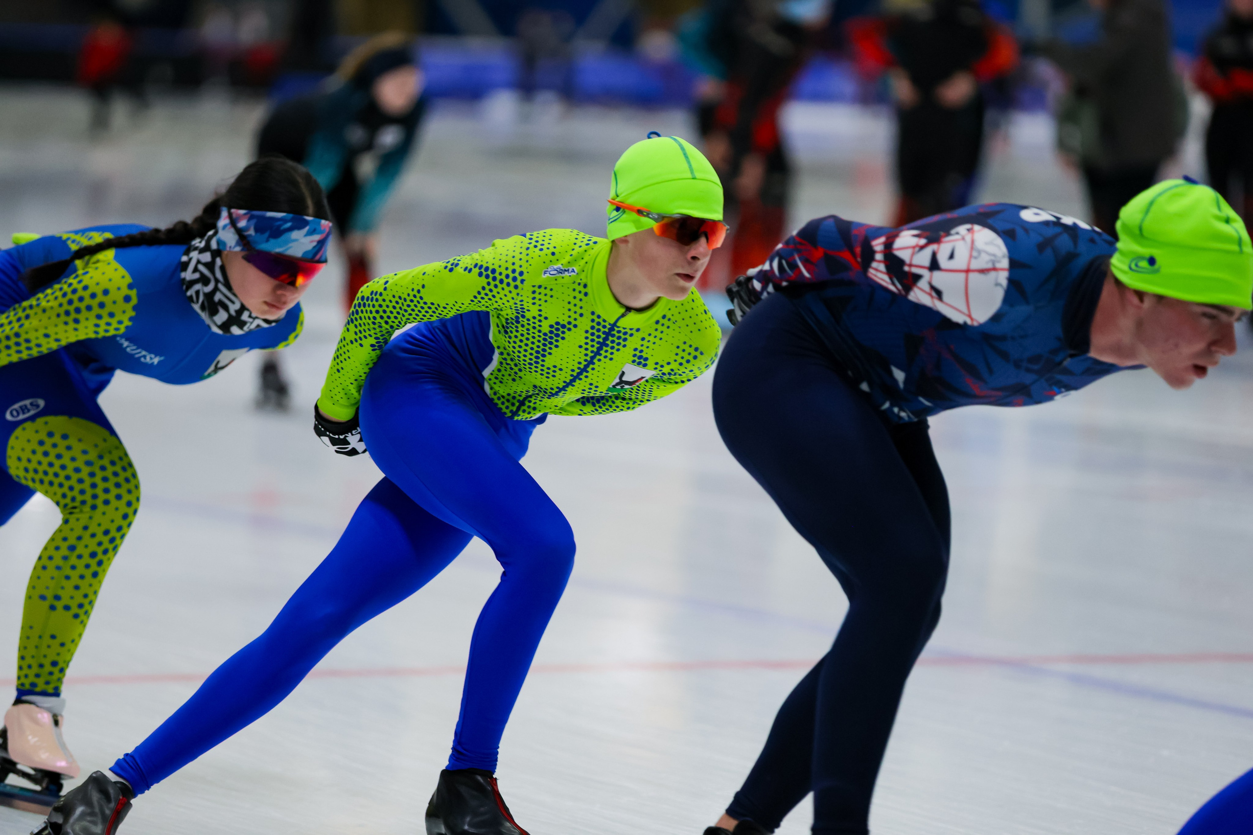 Тренировки. Конькобежный спорт. Иркутск, 2026. Спортивная съемка Мария Царфати