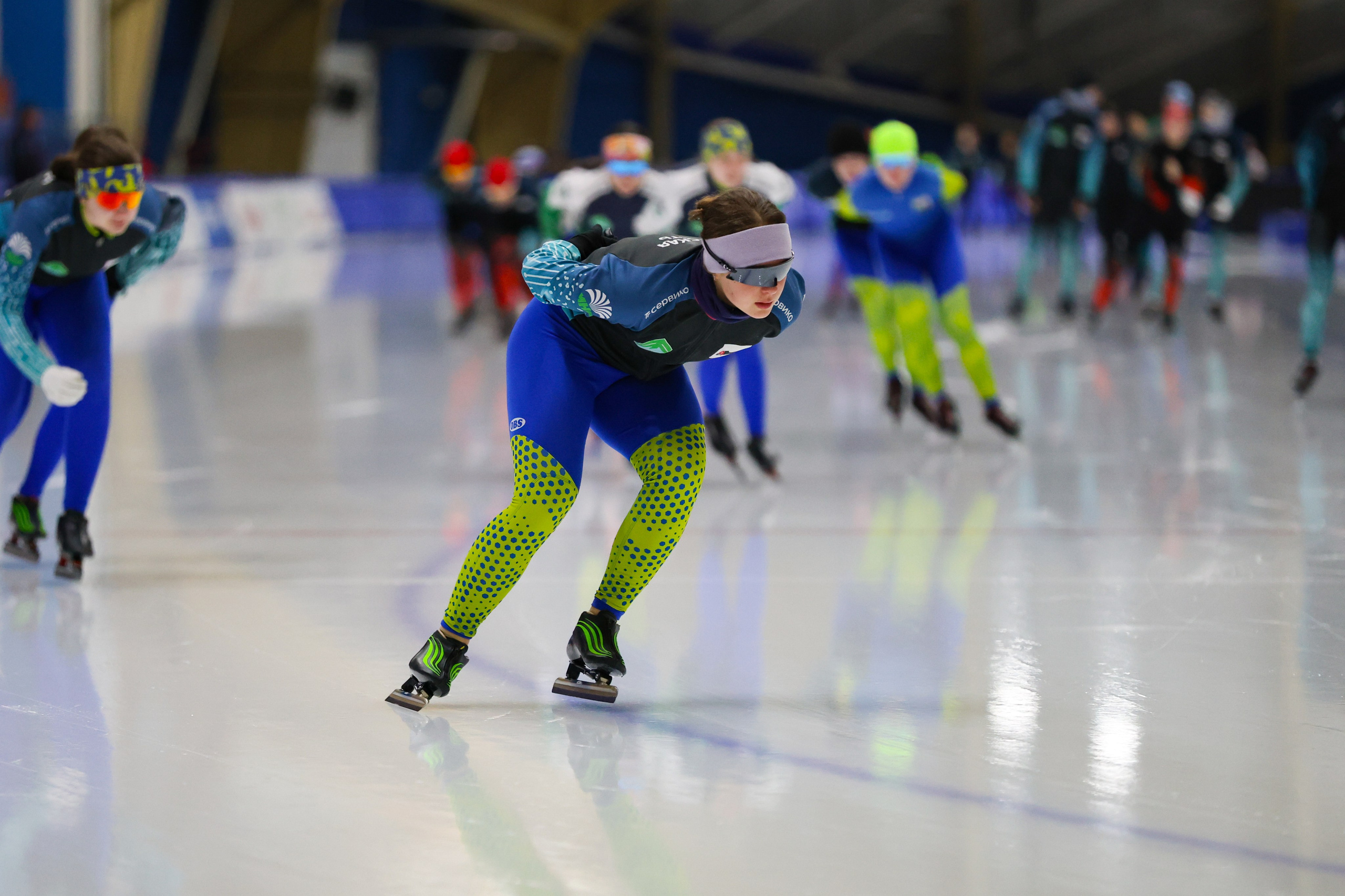 Тренировки. Конькобежный спорт. Иркутск, 2026. Спортивная съемка Мария Царфати