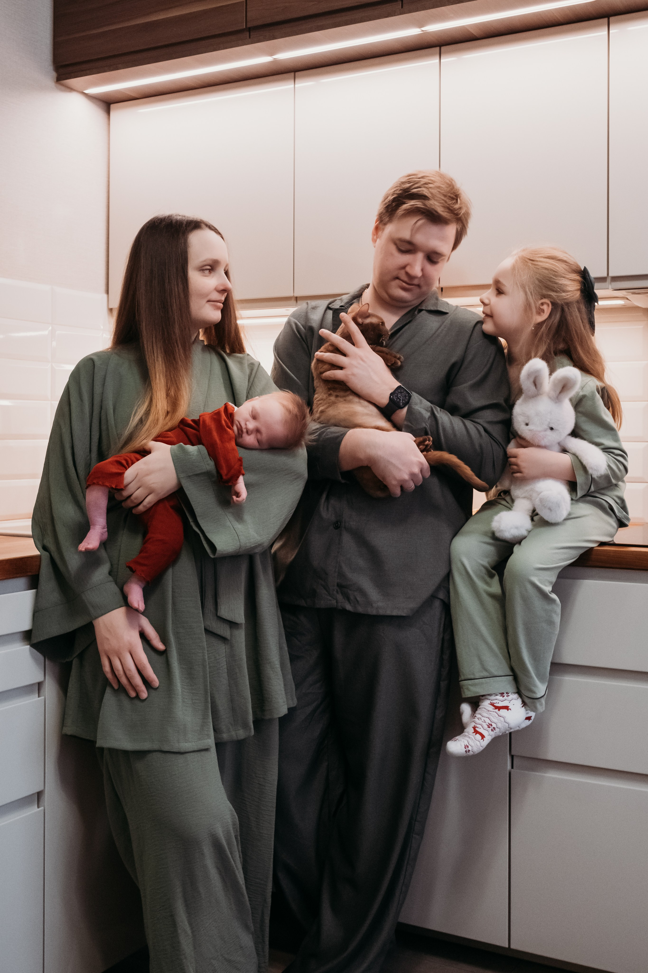 Семья Савельевых: newborn. Семейный и детский фотограф в Москве Светлана Потемкина